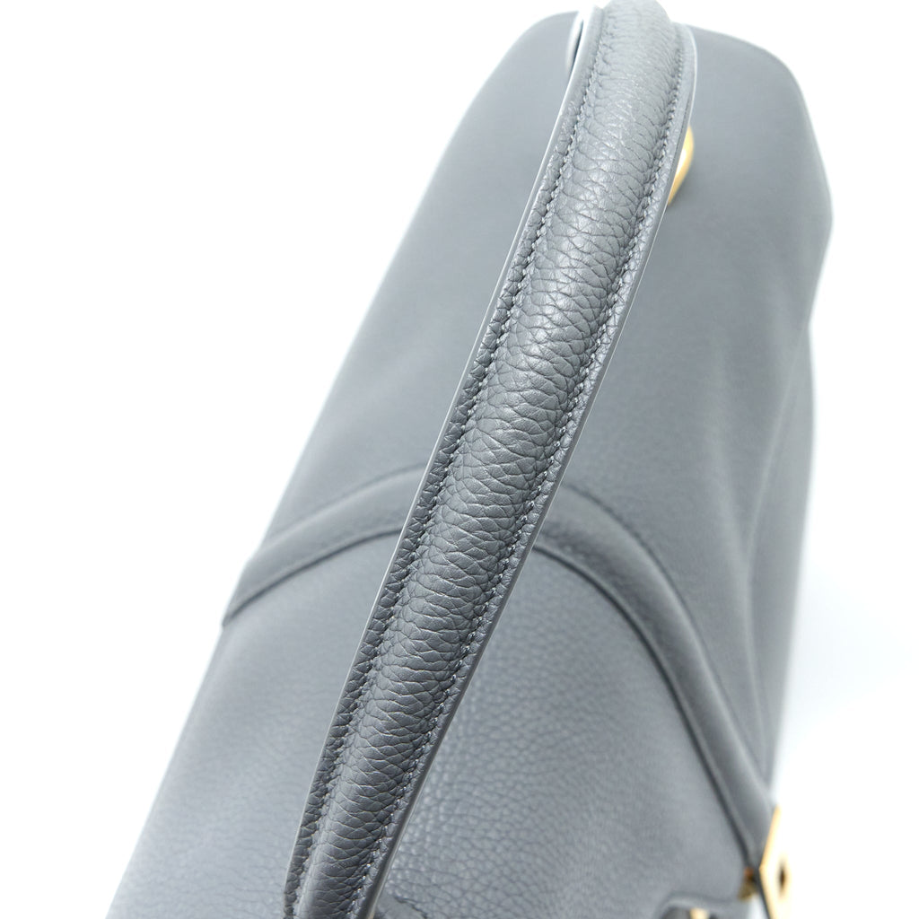 CELINE 16 BAG GRAINED CALFSKIN GREY GHW