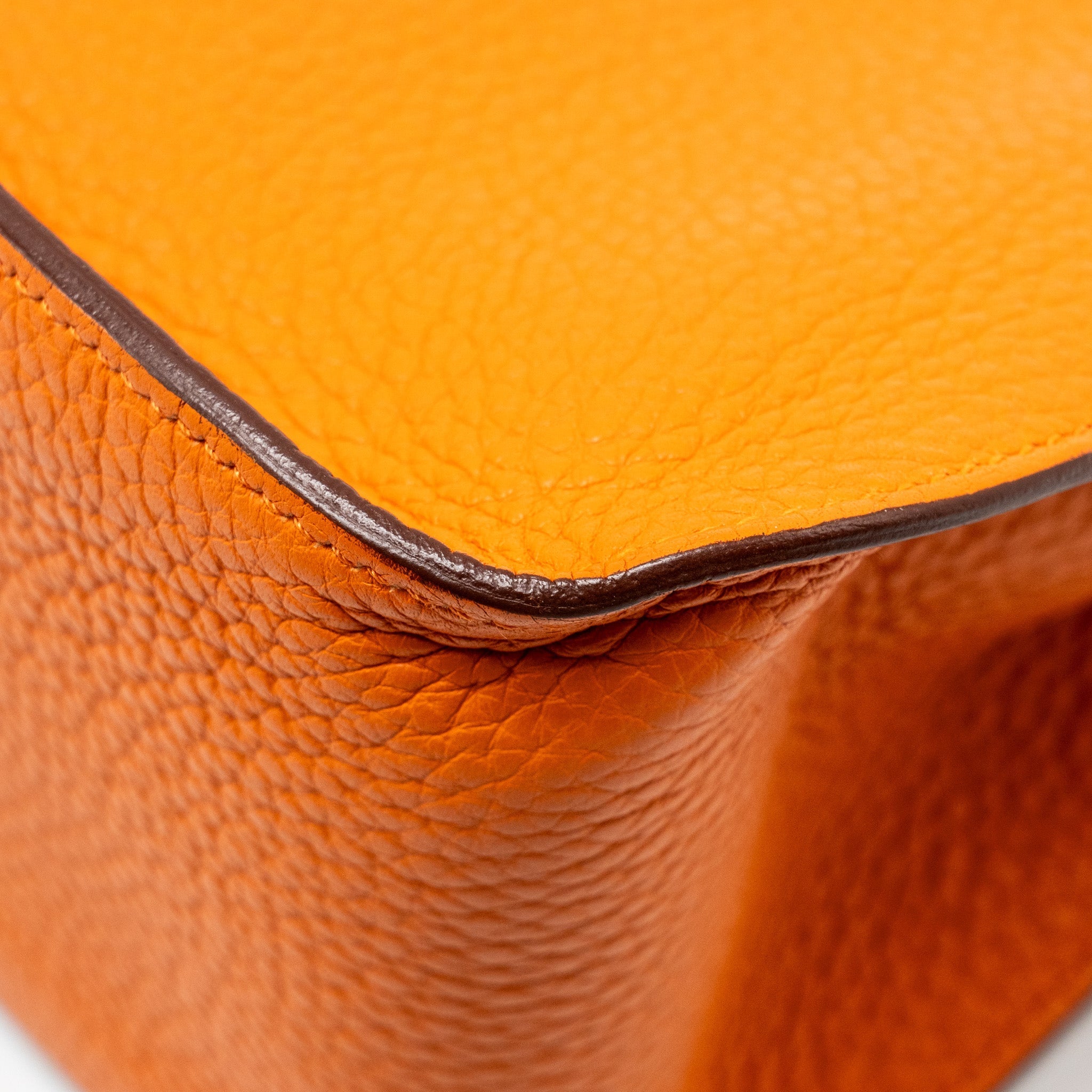 HERMES JYPSIERE 28 CLEMENCE ORANGE SHW