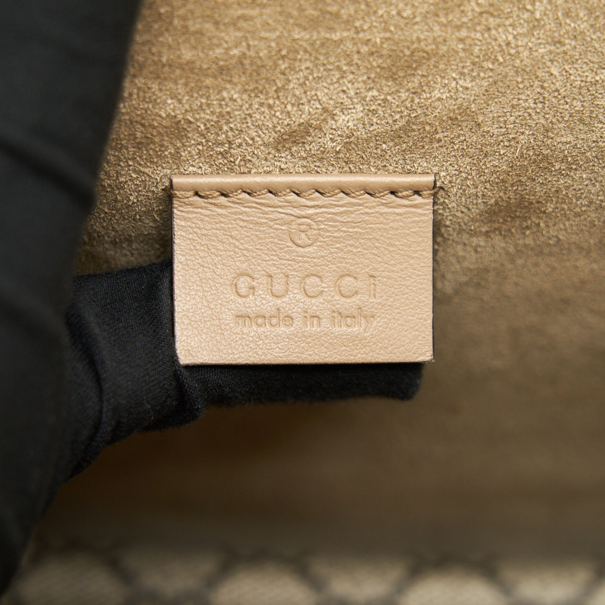 GUCCI SMALL DIONYSUS BAG GG SUPREME CANVAS WITH BEIGE COLOUR