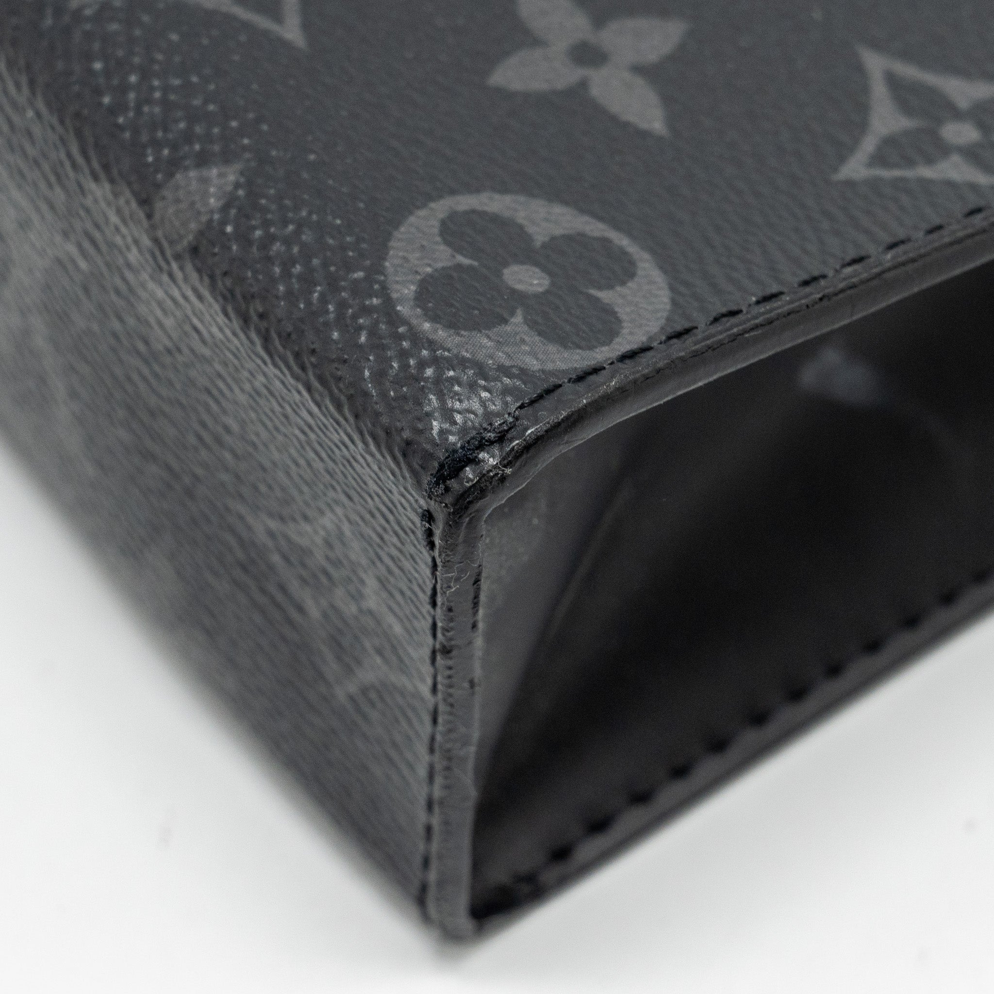 LOUIS VUITTON POCHETTE VOYAGE MONOGRAM CANVAS BLACK SHW