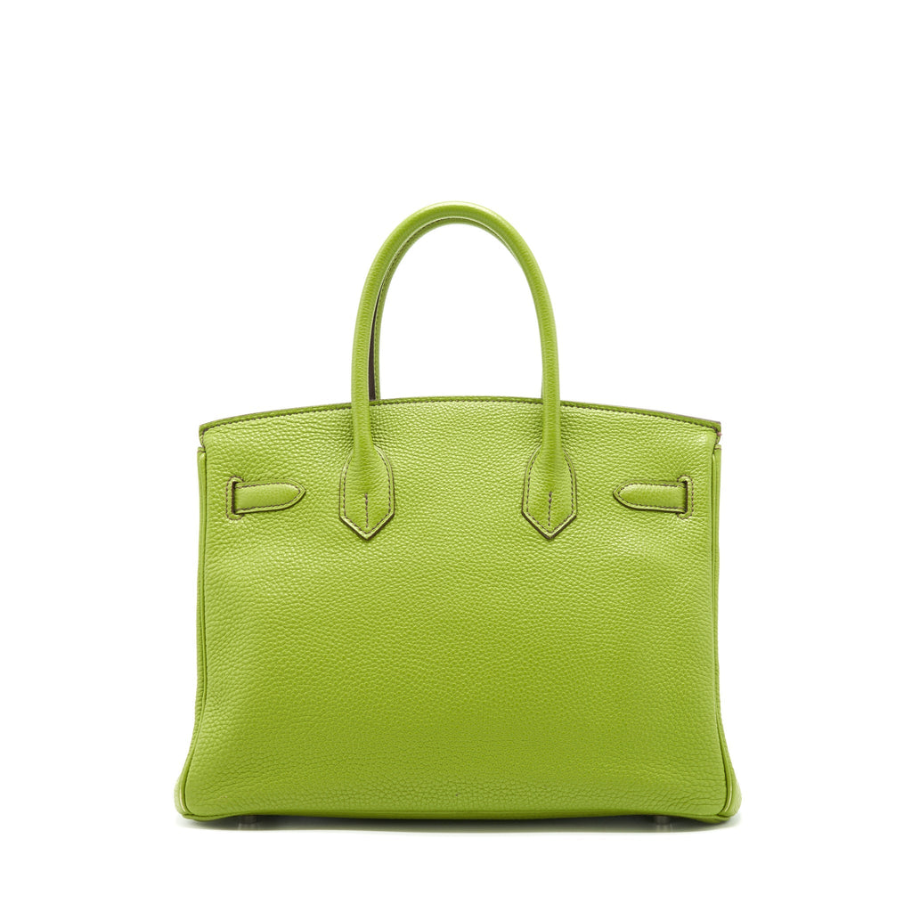 HERMES BIRKIN 30 TOGO VERT ANIS SHW