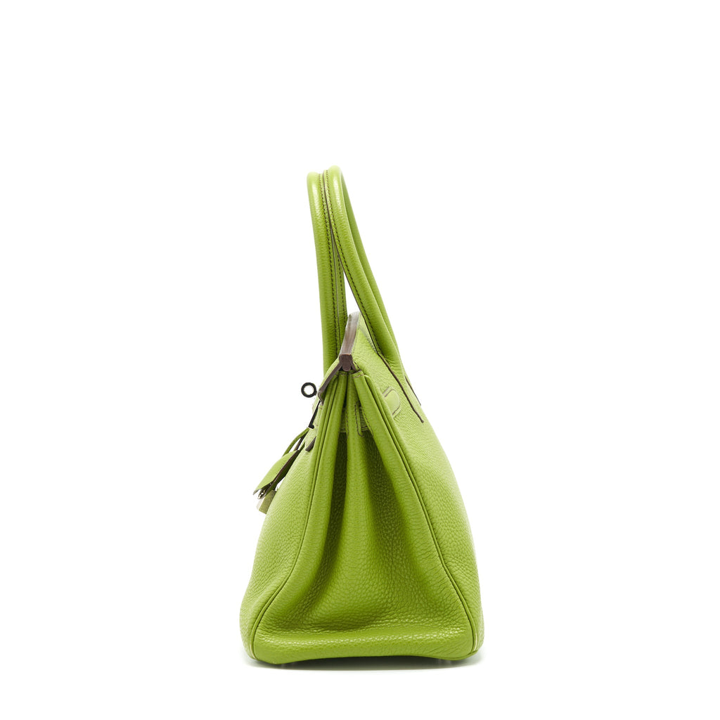 HERMES BIRKIN 30 TOGO VERT ANIS SHW