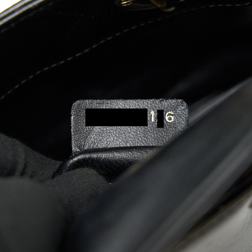 DIOR MINI LADY DIOR LIMITED EDITION BLACK LGHW