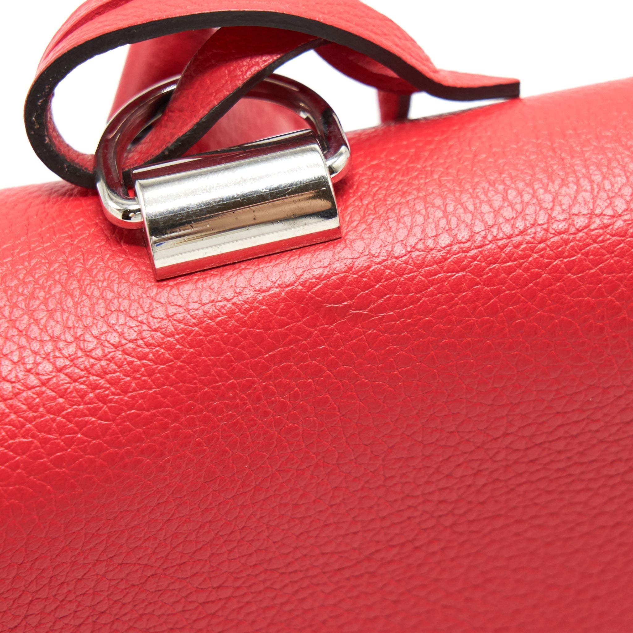 LOUIS VUITTON LOCKME BAG RED SHW YEAR 2016