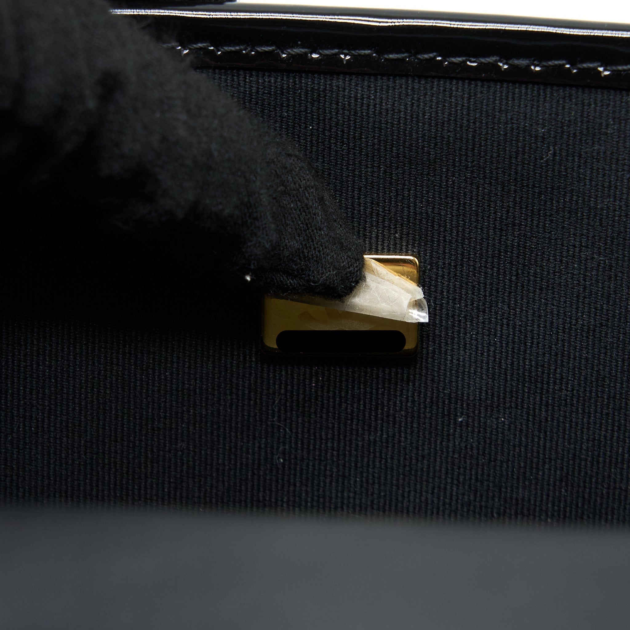 CHANEL 22K LARGE BACKPACK PATENT BLACK BRUSHED GHW (MICROCHIP)
