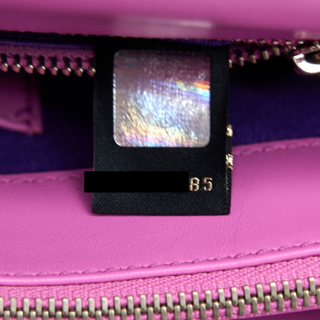 BVLGARI SERPENTI FOREVER SHOULDER BAG CALFSKIN PINK/PURPLE SHW
