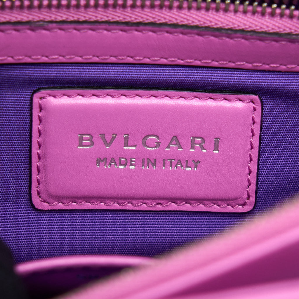 BVLGARI SERPENTI FOREVER SHOULDER BAG CALFSKIN PINK/PURPLE SHW