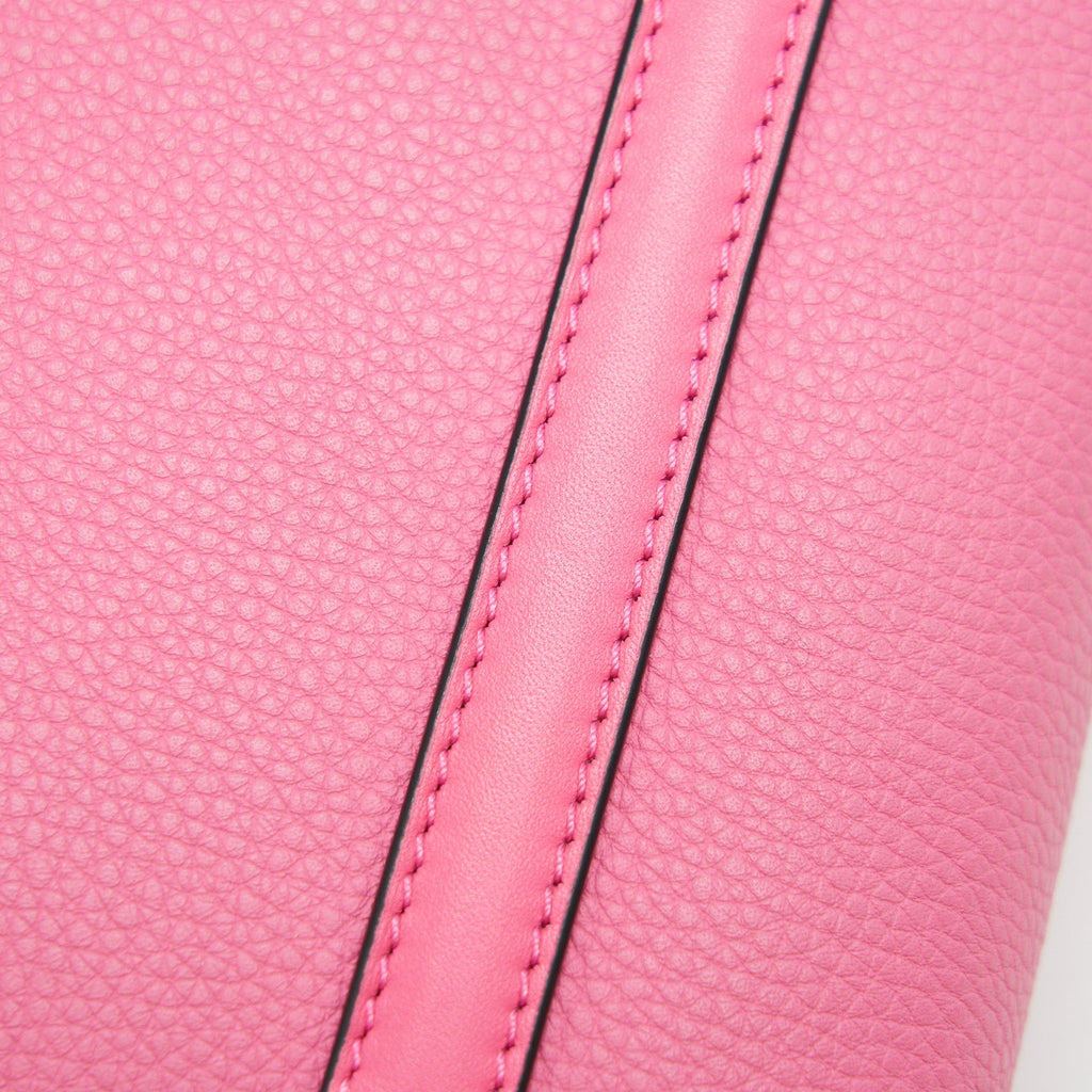 LOEWE GATE MINI LEATHER BELT BAG PINK