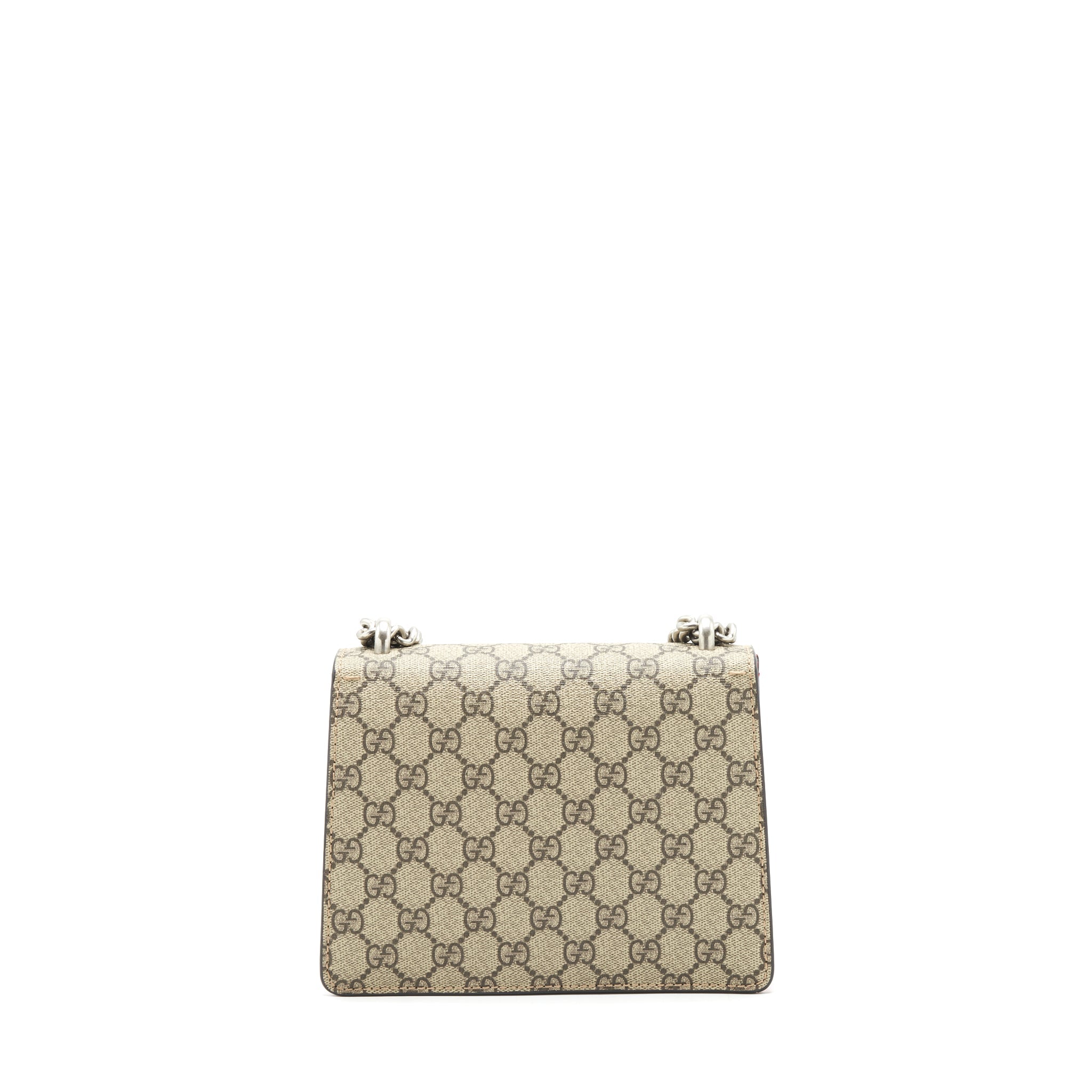 GUCCI MINI DIONYSUS RED SUEDE CROSSBODY BAG