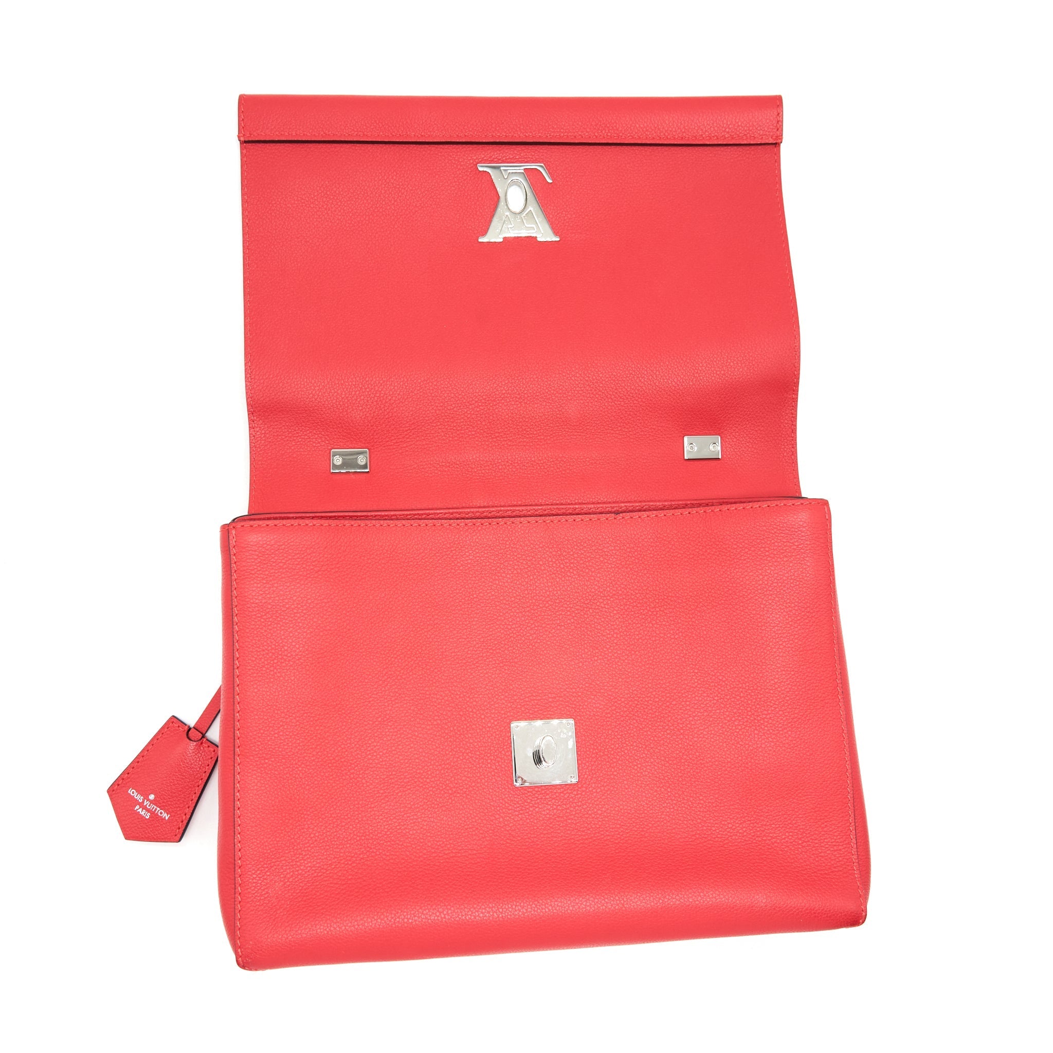 LOUIS VUITTON LOCKME BAG RED SHW YEAR 2016