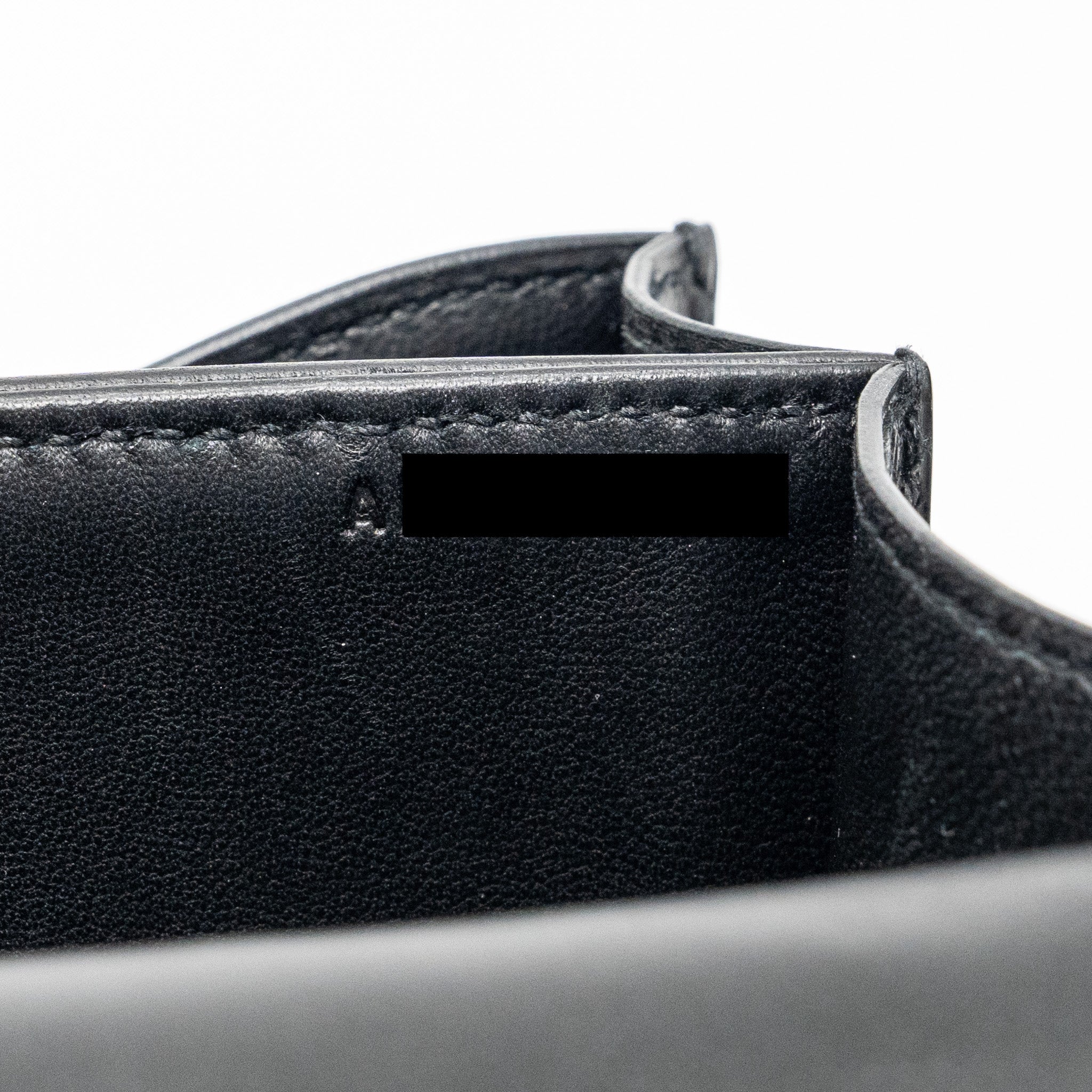 HERMES MINI CONSTANCE SHINY ALLIGATOR MISSISSIPPIENSIS BLACK GHW