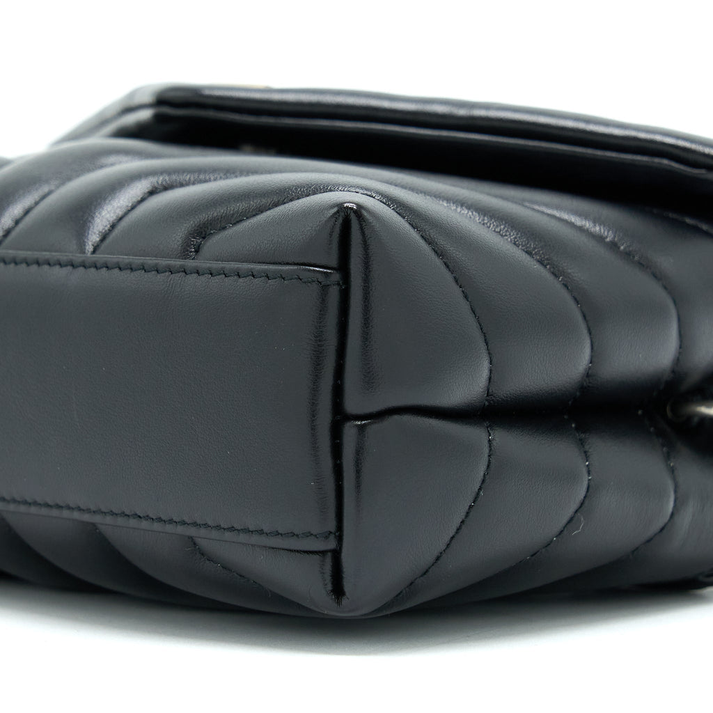 SAINT LAURENT/ YSL TOY LOU LOU BLACK SHW