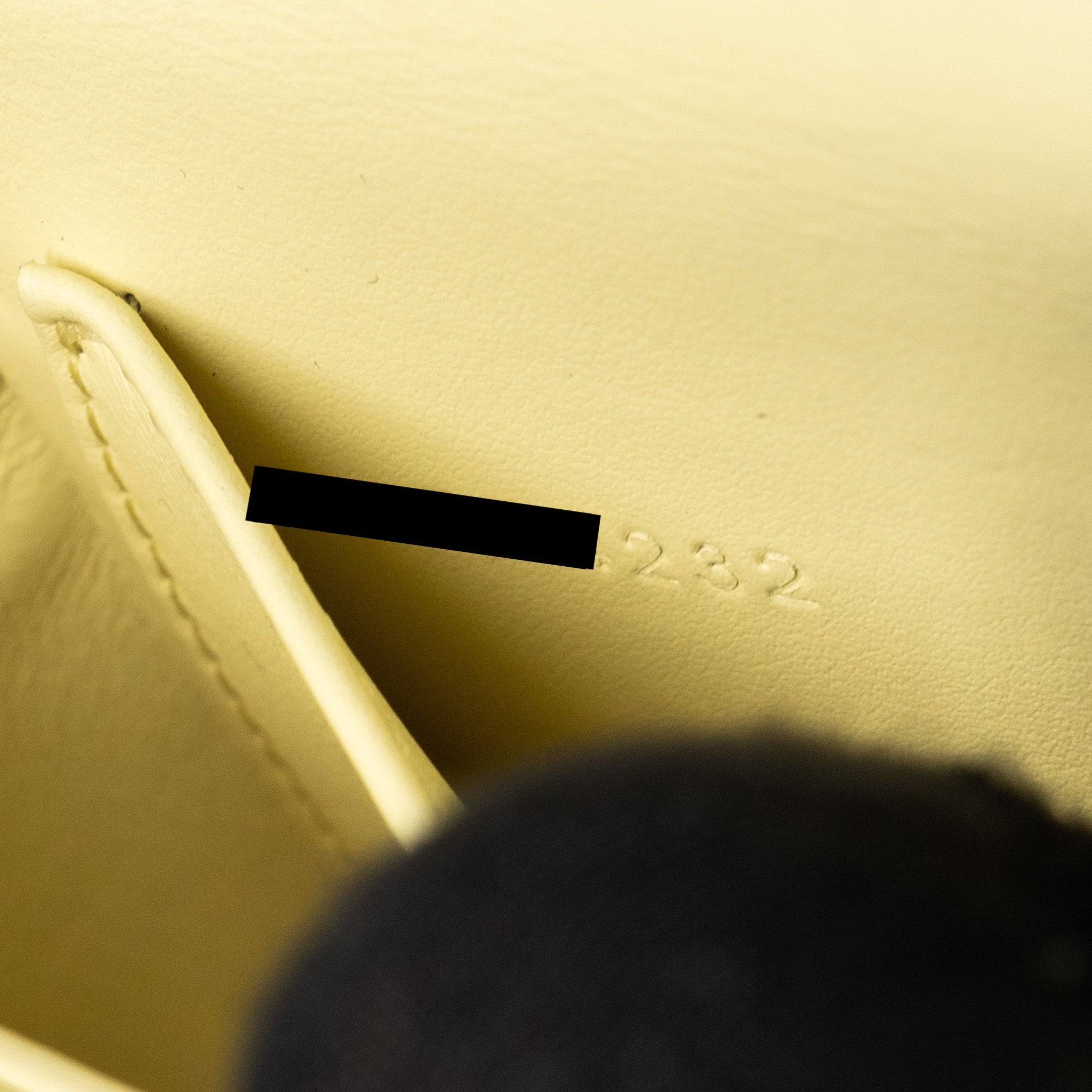 CELINE MINI CLAUDE SHINY CALFSKIN LIGHT YELLOW GHW