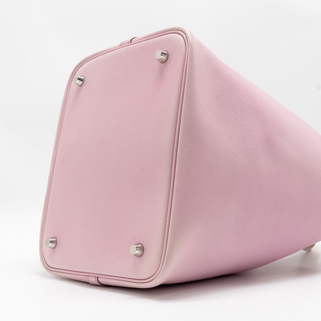 HERMES PICOTIN 22 LOCK BAG MULTICOLOUR HANDLE EPSOM MAUVE SYLVESTRE SHW