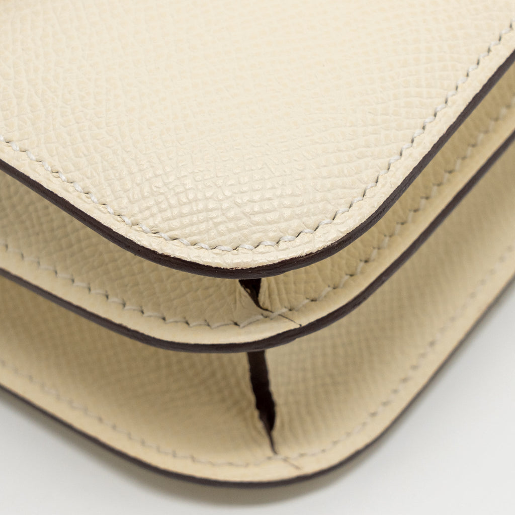 HERMES MINI CONSTANCE EPSOM NATA GHW