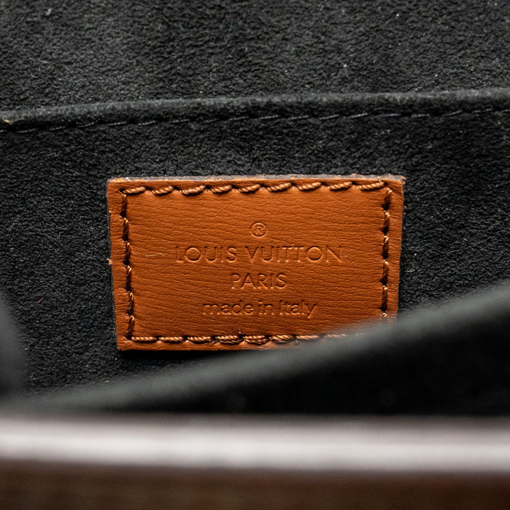 LOUIS VUITTON MINI DAUPHINE MONOGRAM REVERSE CANVAS GHW
