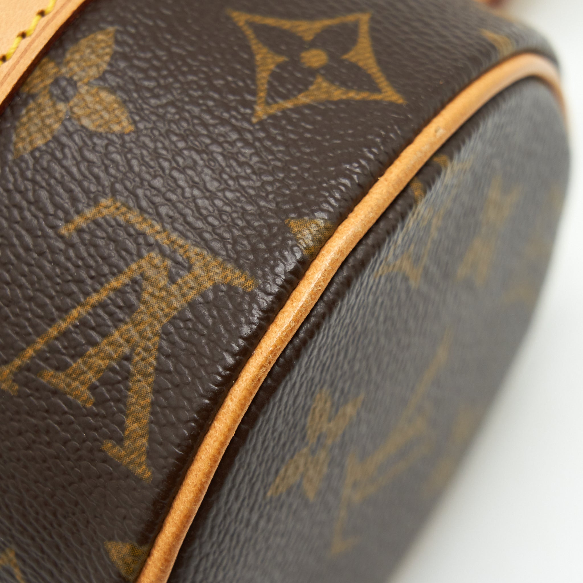 LOUIS VUITTON VINTAGE PAPILLON MINI 19 CM MONOGRAM CANVAS GHW