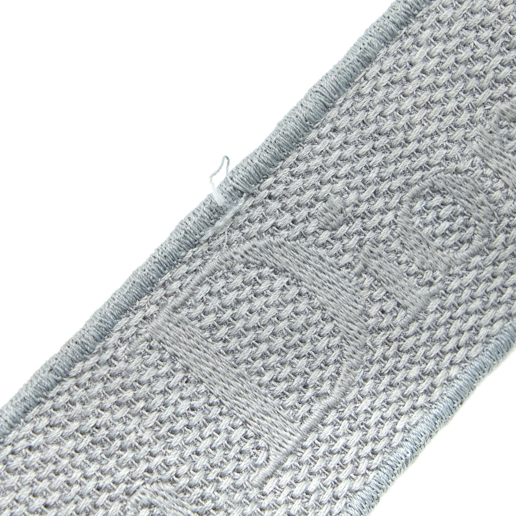 DIOR MEDIUM LADY D-LITE BAG CANNAGE EMBROIDERY GREY LGHW