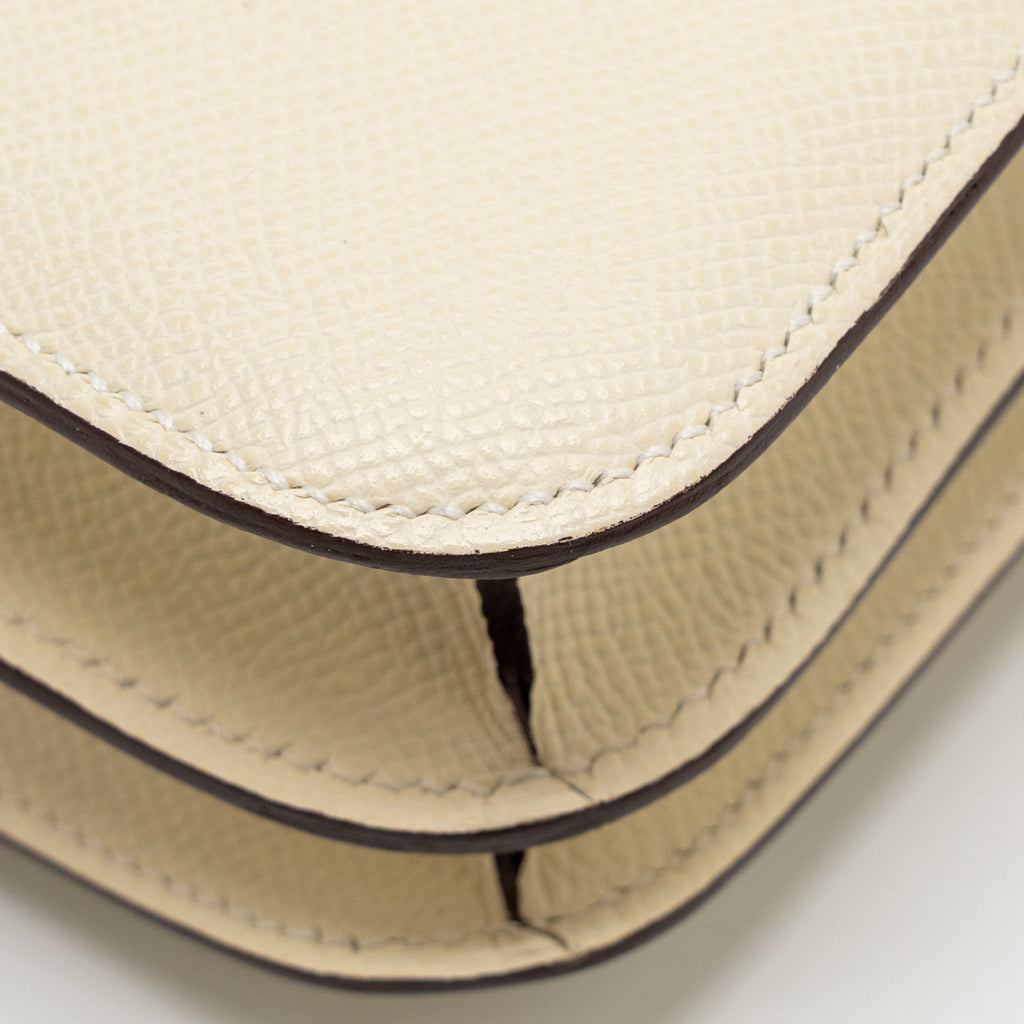 HERMES MINI CONSTANCE EPSOM NATA GHW