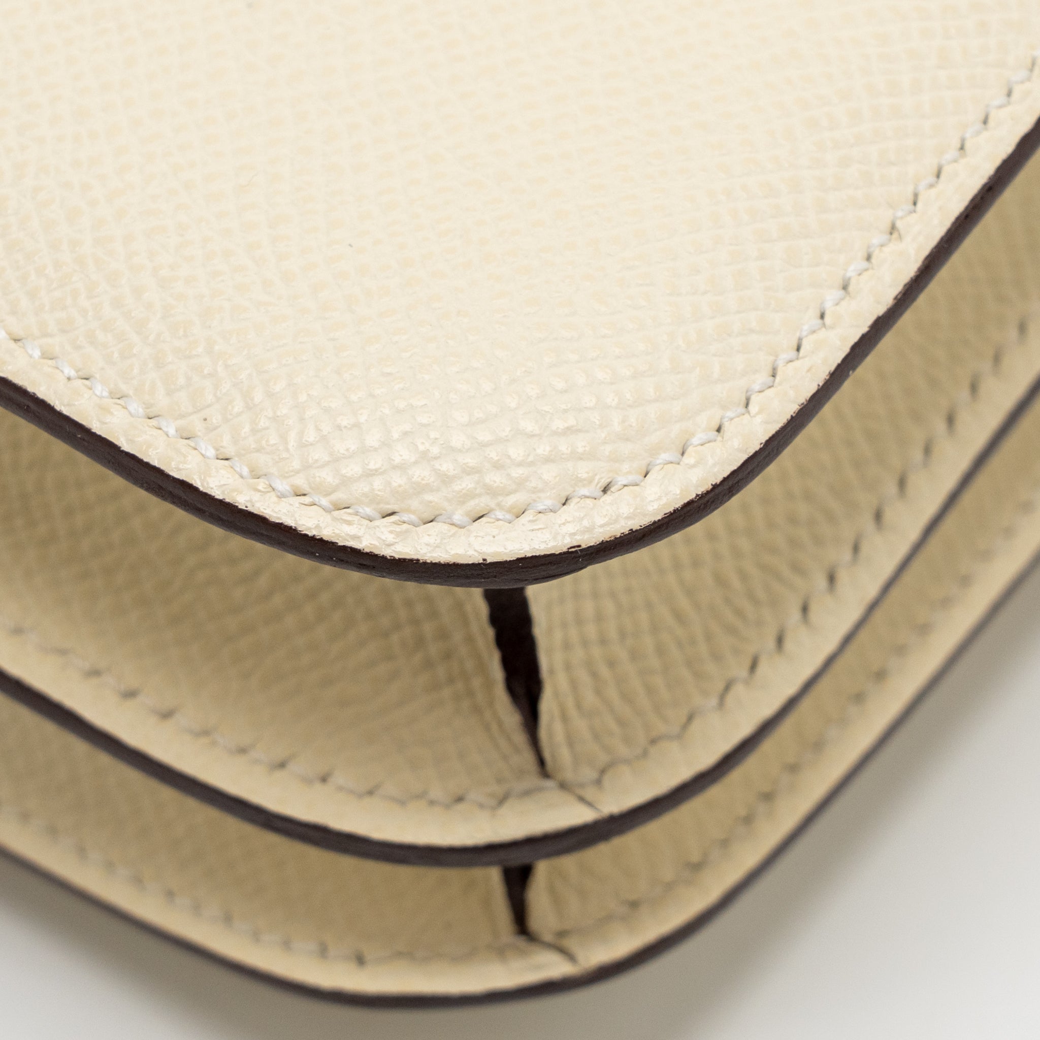 HERMES MINI CONSTANCE EPSOM NATA GHW