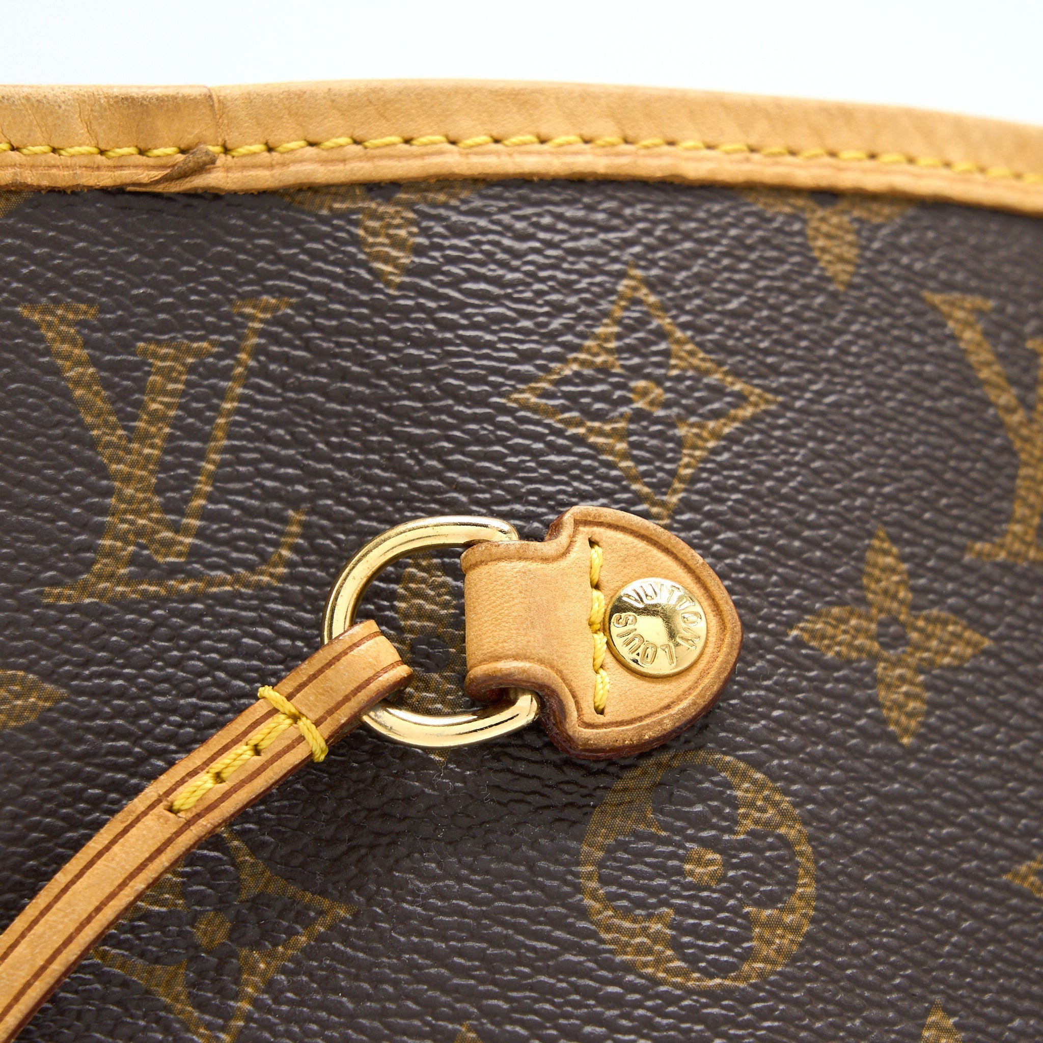 LOUIS VUITTON NEVERFULL MM MONOGRAM CANVAS GHW