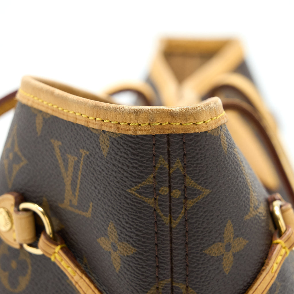 LOUIS VUITTON NEVERFULL MM MONOGRAM CANVAS GHW