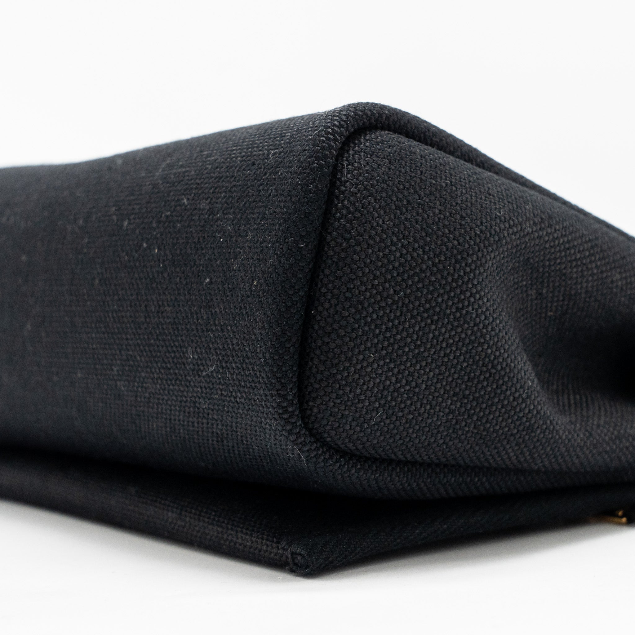 HERMES HERBAG MINI CANVAS / HUNTER BLACK GHW