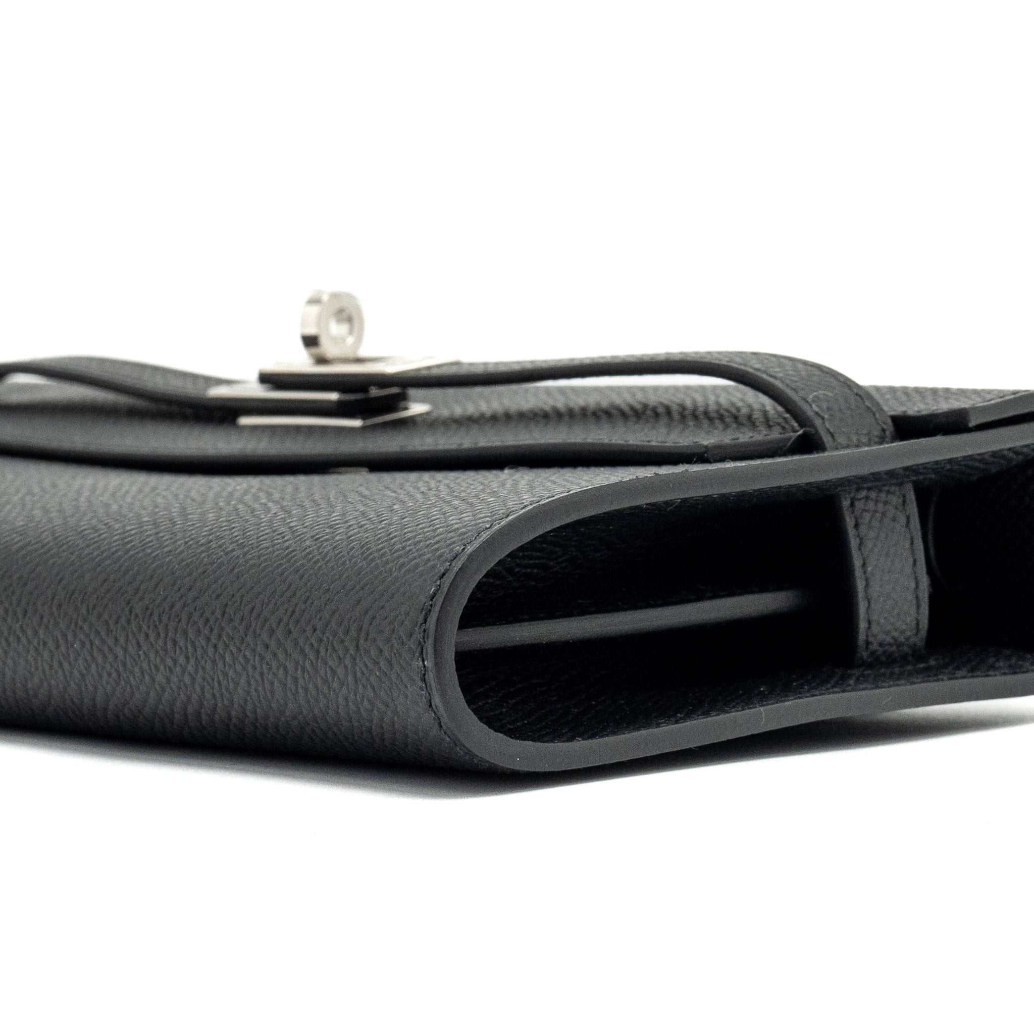 HERMES KELLY TO GO EPSOM BLACK SHW