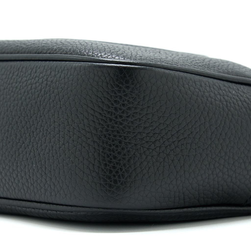GUCCI SOHO CAMERA DISCO BAG CALFSKIN BLACK GHW