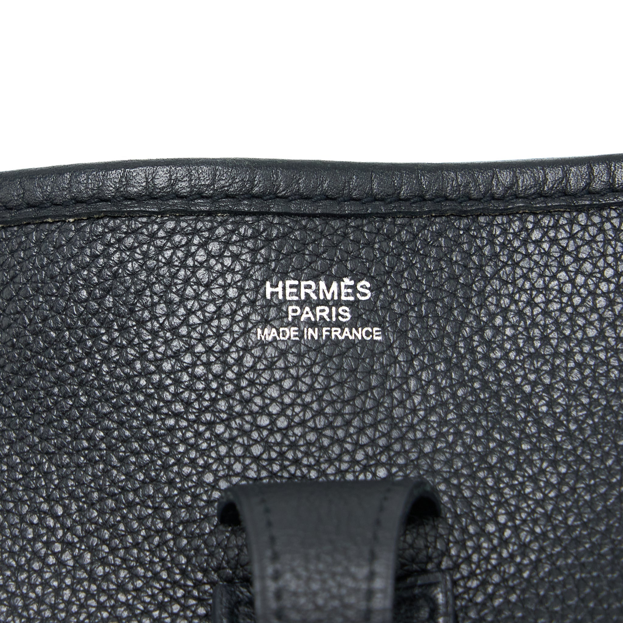 HERMES EVELYN 29 CLEMENCE BLACK SHW