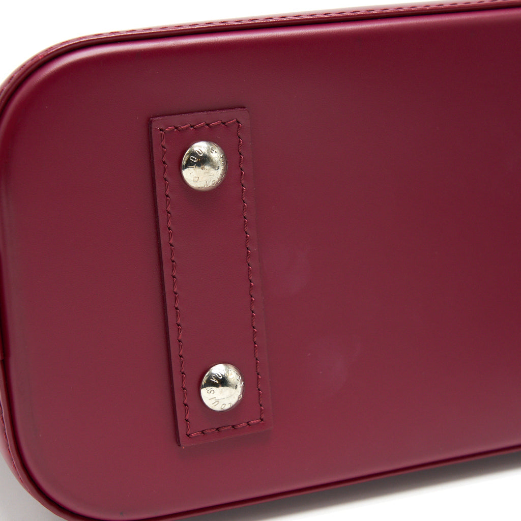 LOUIS VUITTON ALMA BB EPI LEATHER RASPBERRY SHW