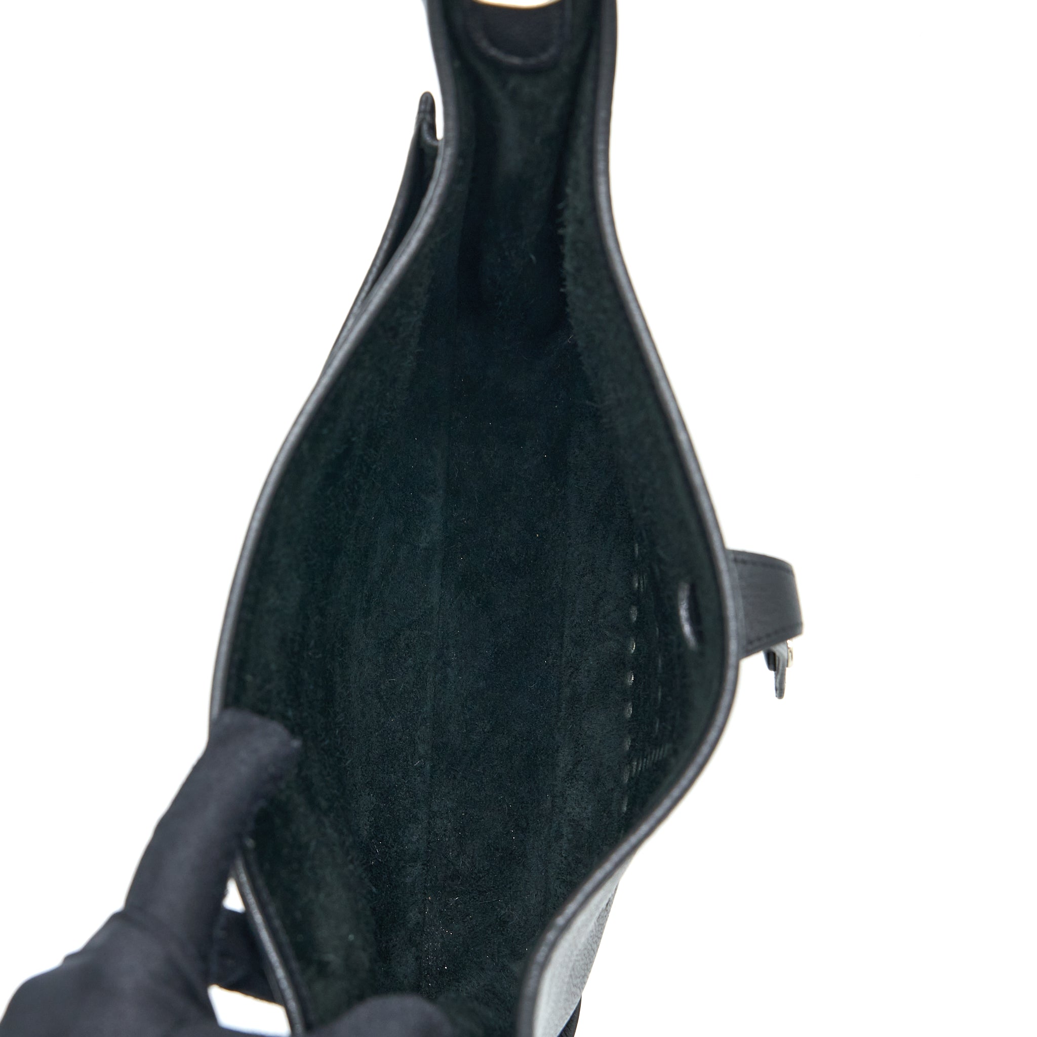 HERMES EVELYN 29 CLEMENCE BLACK SHW