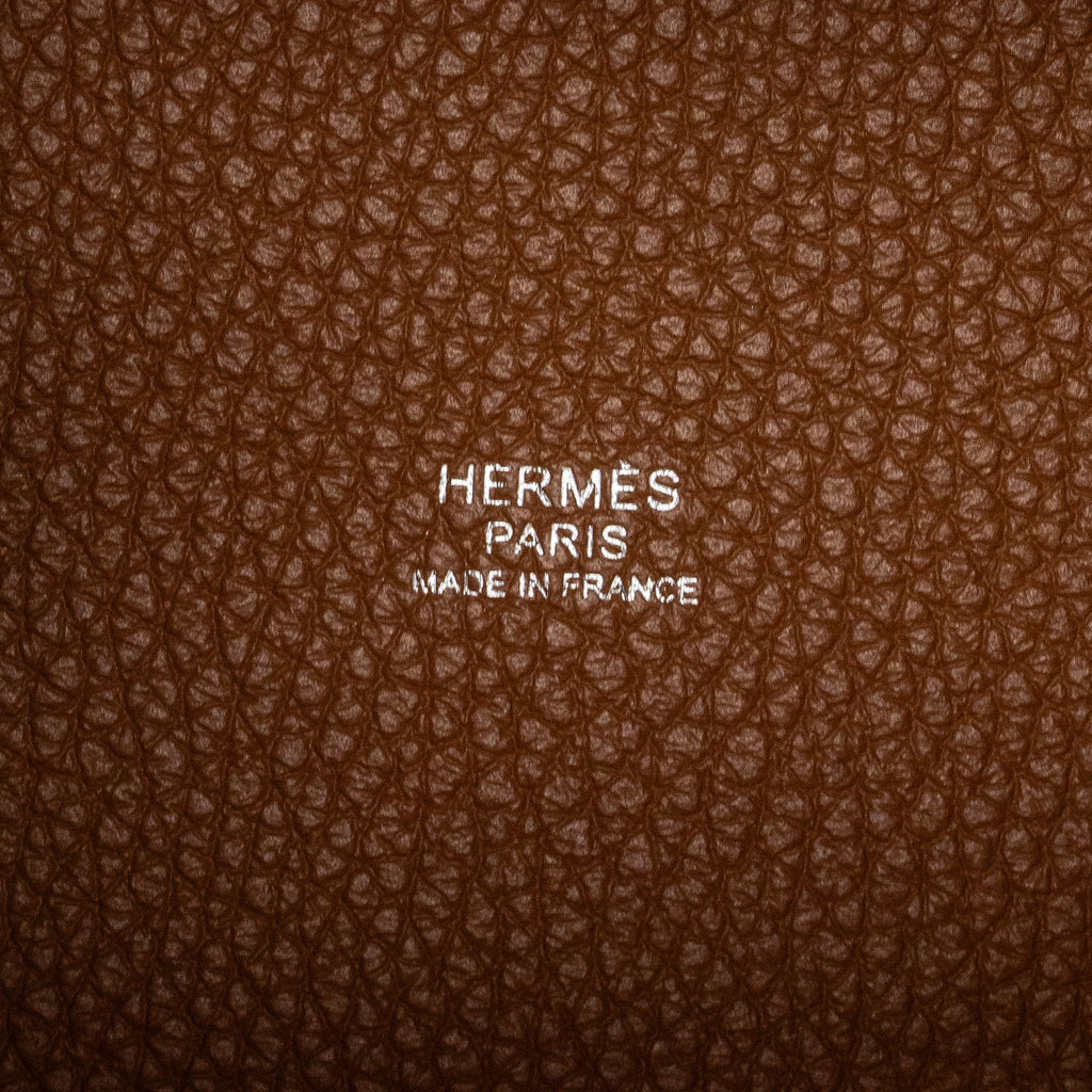 HERMES PICOTIN 18 LOCK BAG CLEMENCE GOLD SHW