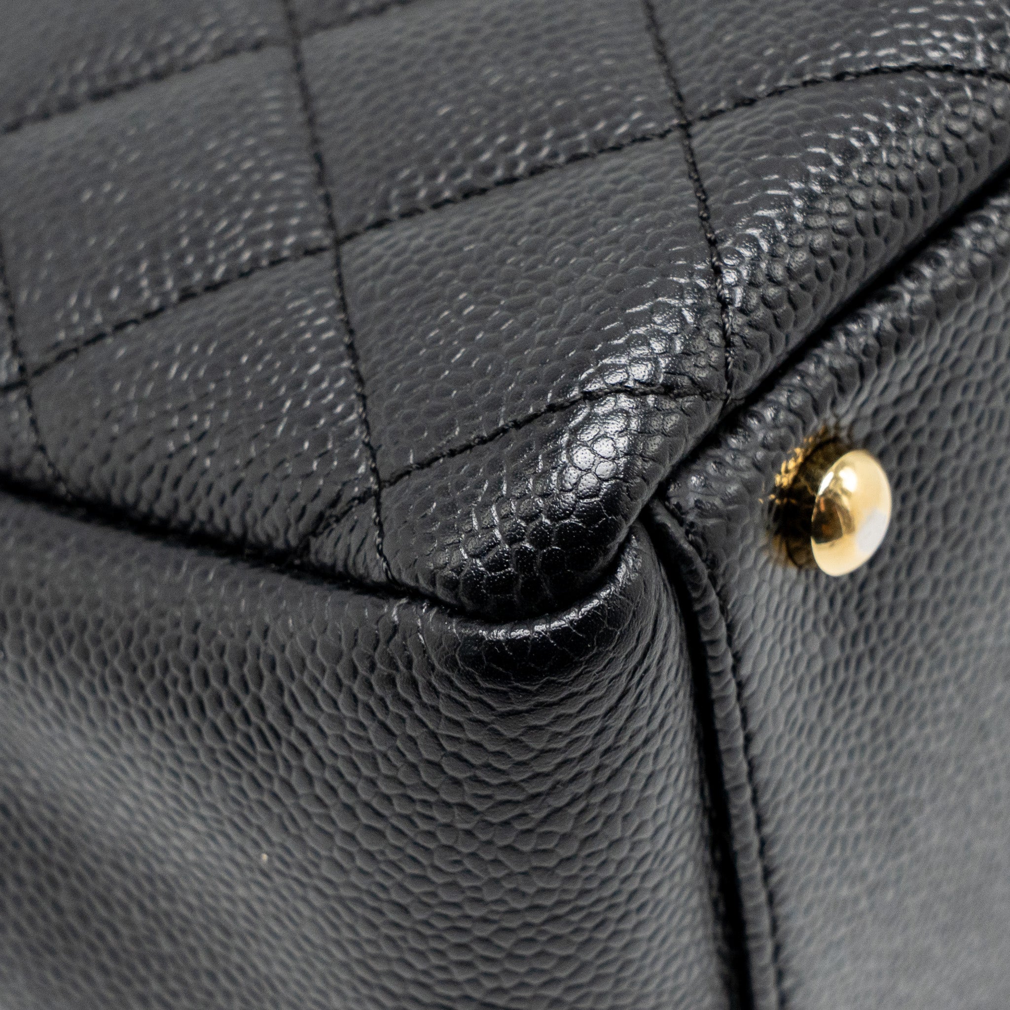 CHANEL PETITE TIMELESS TOTE CAVIAR BLACK GHW