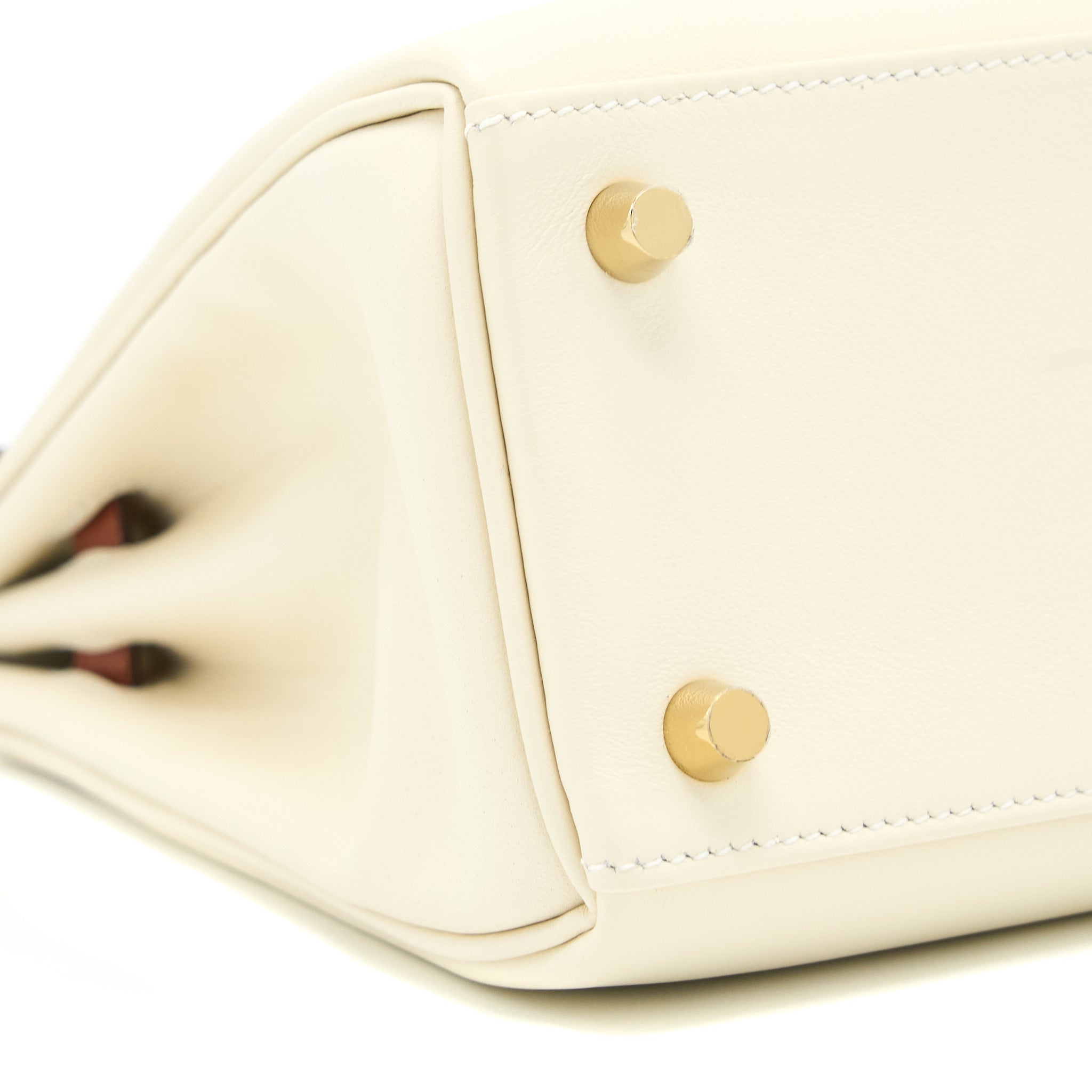 HERMES KELLY 25 COLORMATIC SWIFT NATA/CHAI/LIME/MAUVE SYLVESTRE GHW