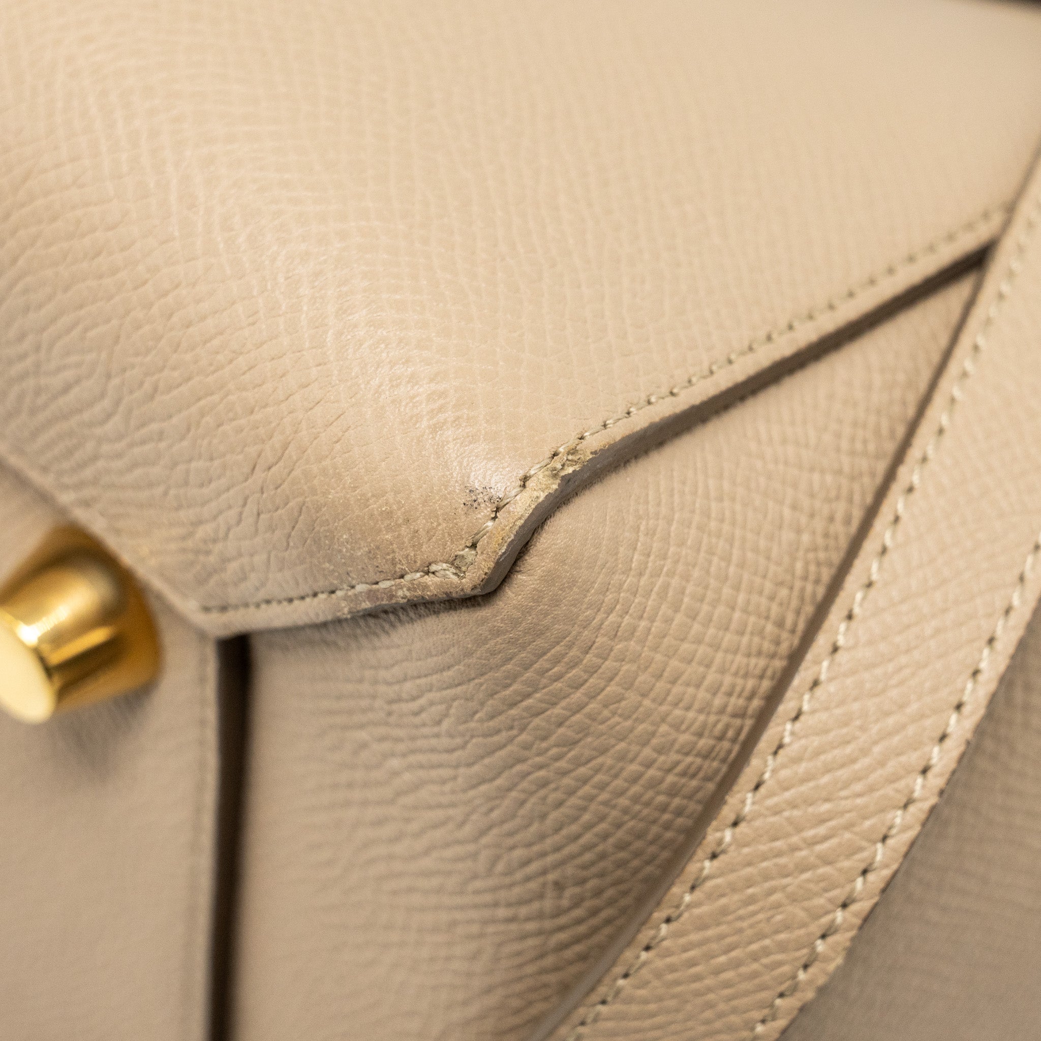 CELINE MINI BELT BAG CALFSKIN TAUPE GHW