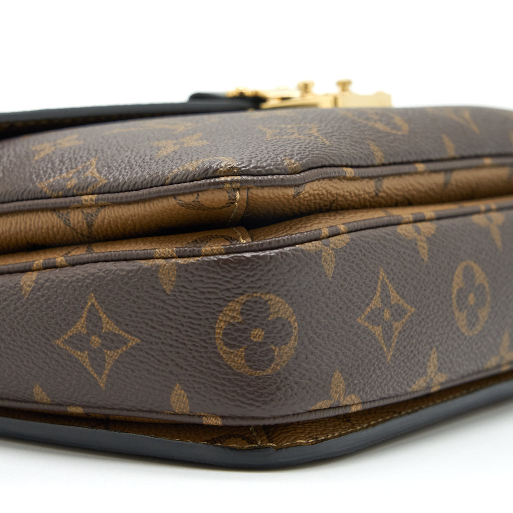 LOUIS VUITTON POCHETTE MÉTIS REVERSE MONOGRAM CANVAS GHW
