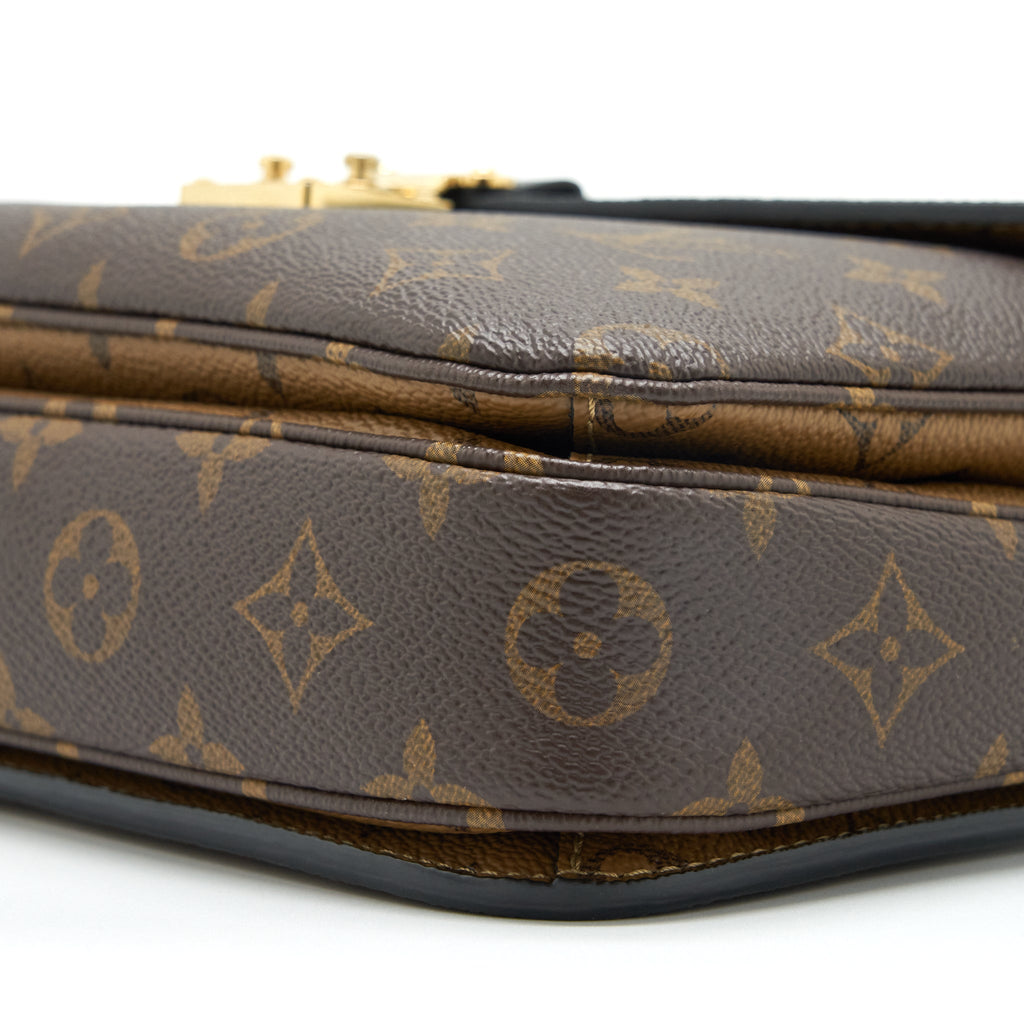 LOUIS VUITTON POCHETTE MÉTIS REVERSE MONOGRAM CANVAS GHW