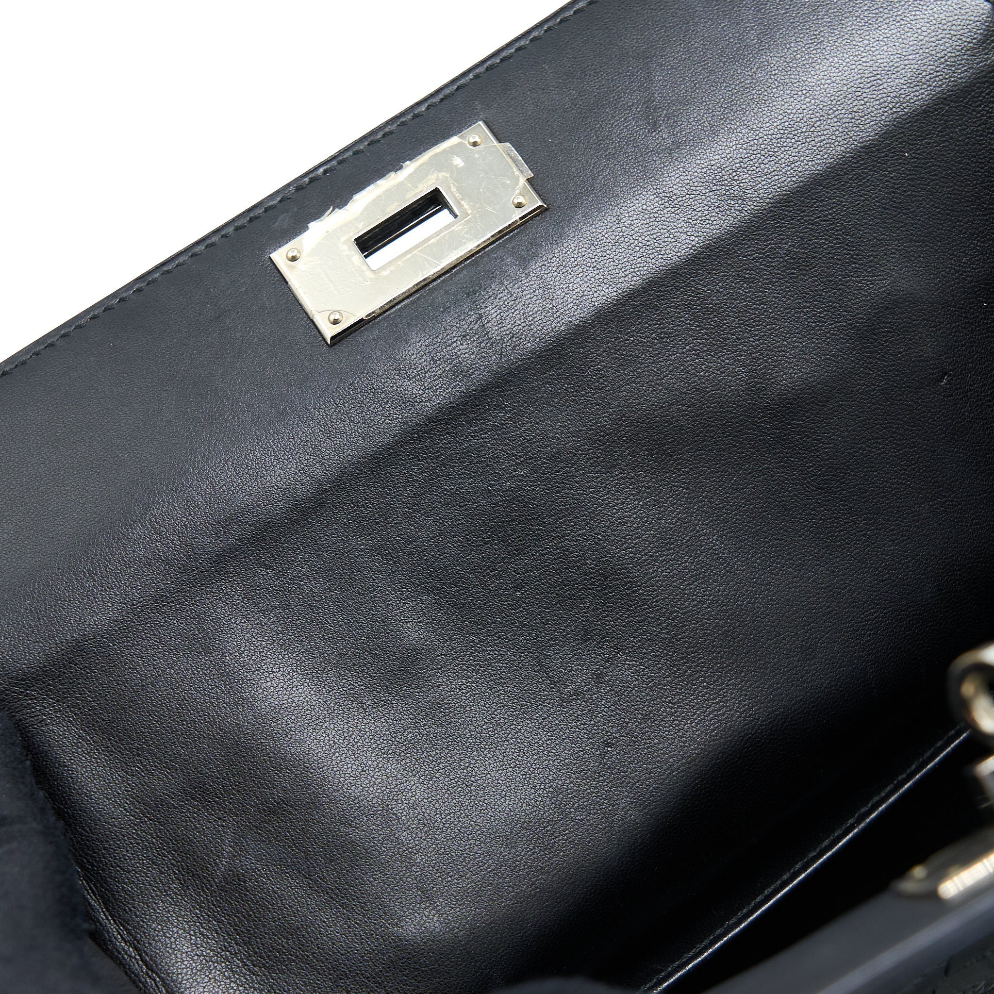HERMES TOOLBOX 20 MAT CROCODILE/SWIFT BLACK SHW