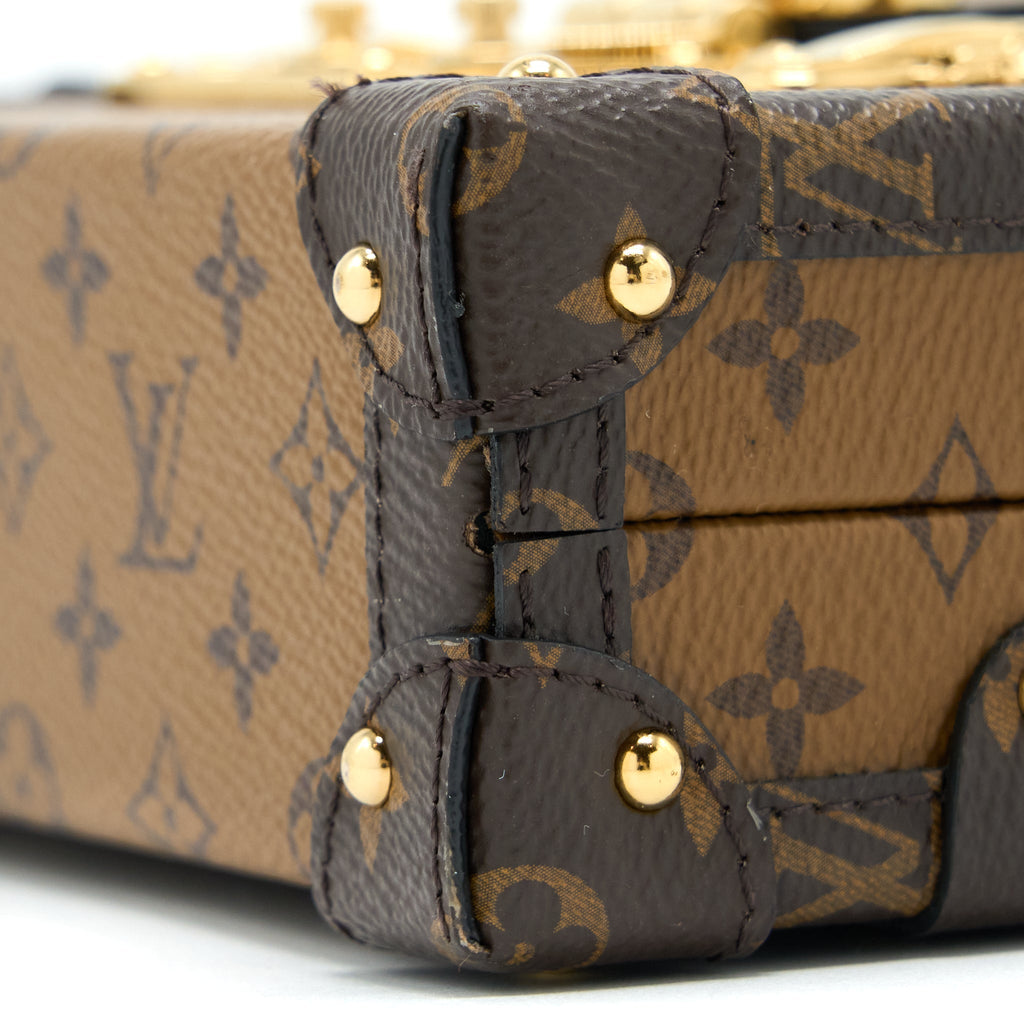 LOUIS VUITTON PETIT MALLE MONOGRAM REVERSE CANVAS GHW