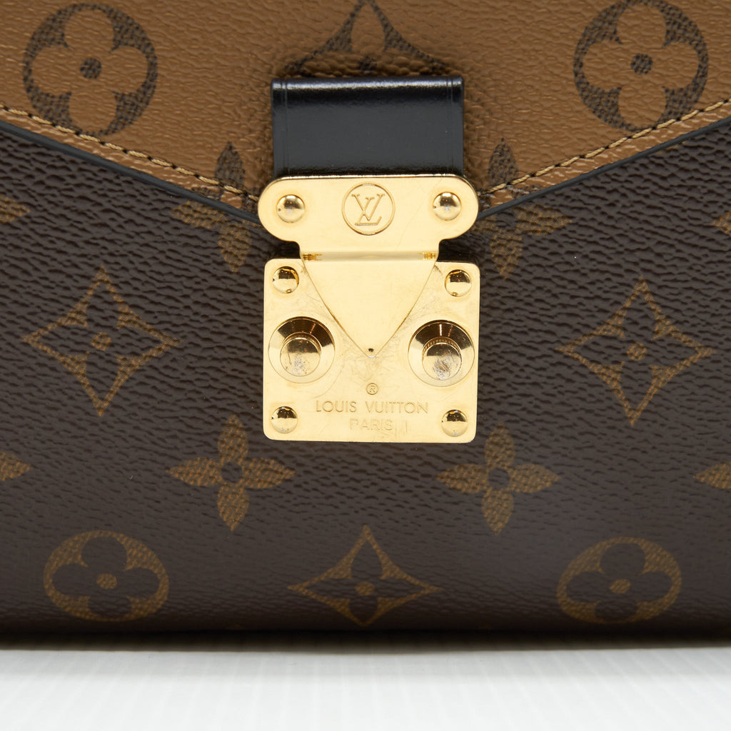 LOUIS VUITTON POCHETTE MÉTIS REVERSE MONOGRAM CANVAS GHW