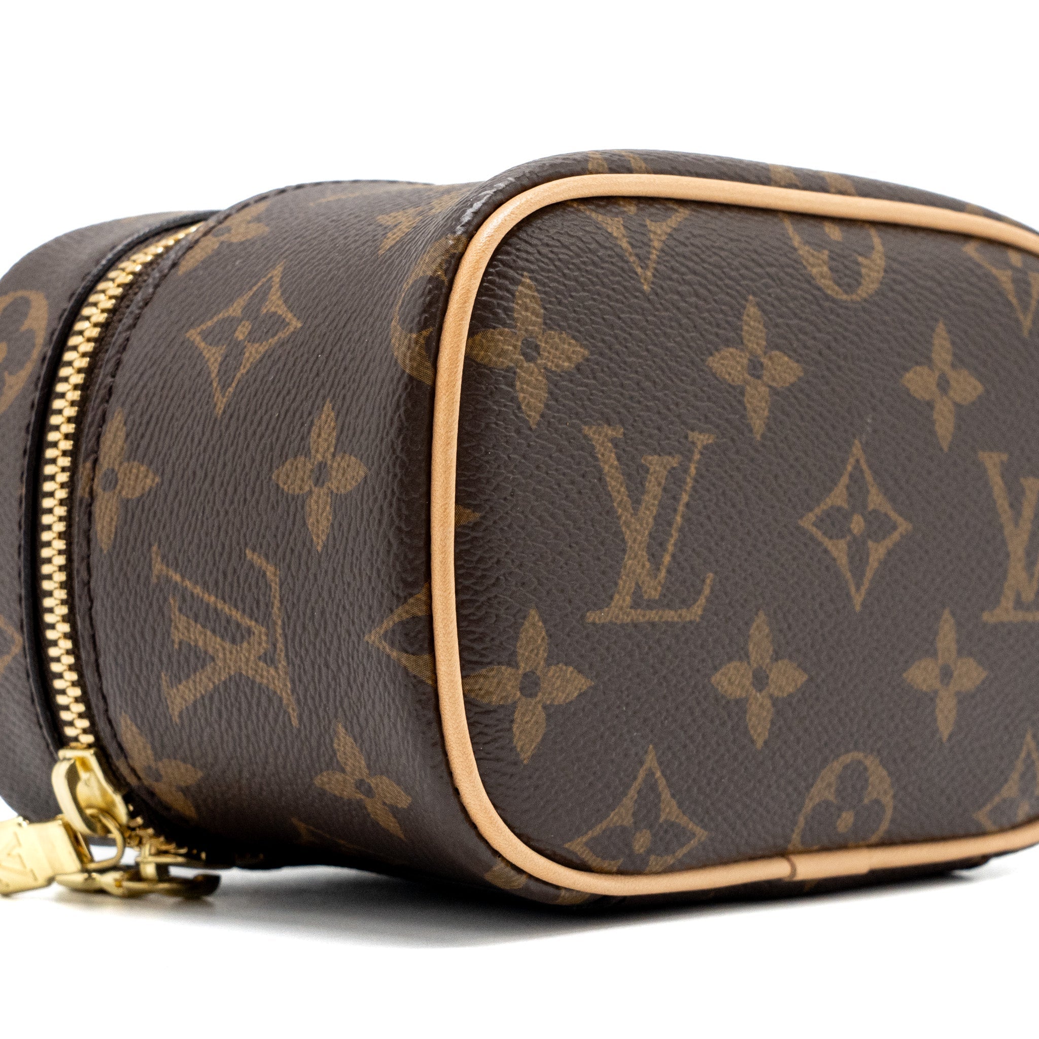LOUIS VUITTON NICE NANO VANITY MONOGRAM CANVAS GHW