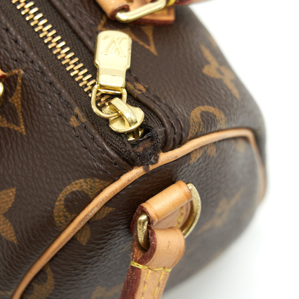 LOUIS VUITTON NANO SPEEDY MONOGRAM CANVAS