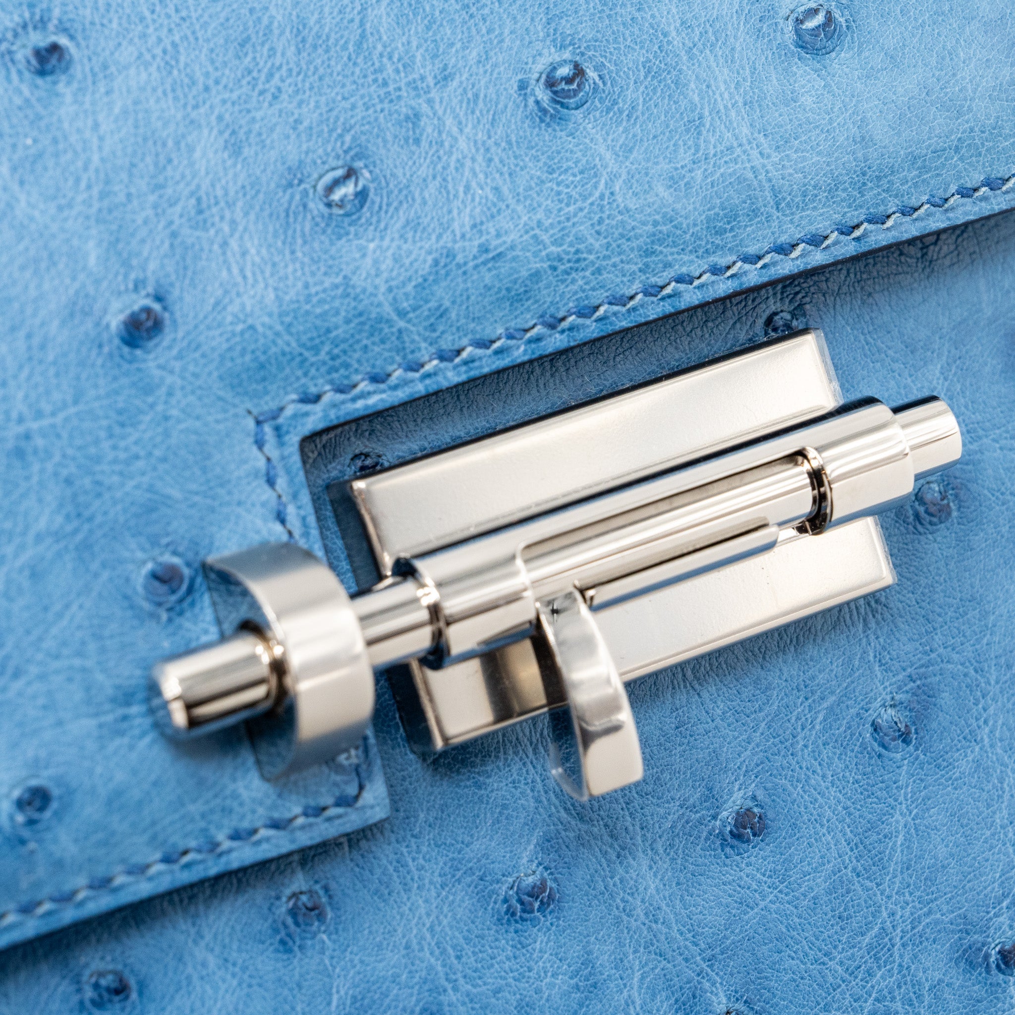 HERMES MINI VERROU OSTRICH HANADA SHW