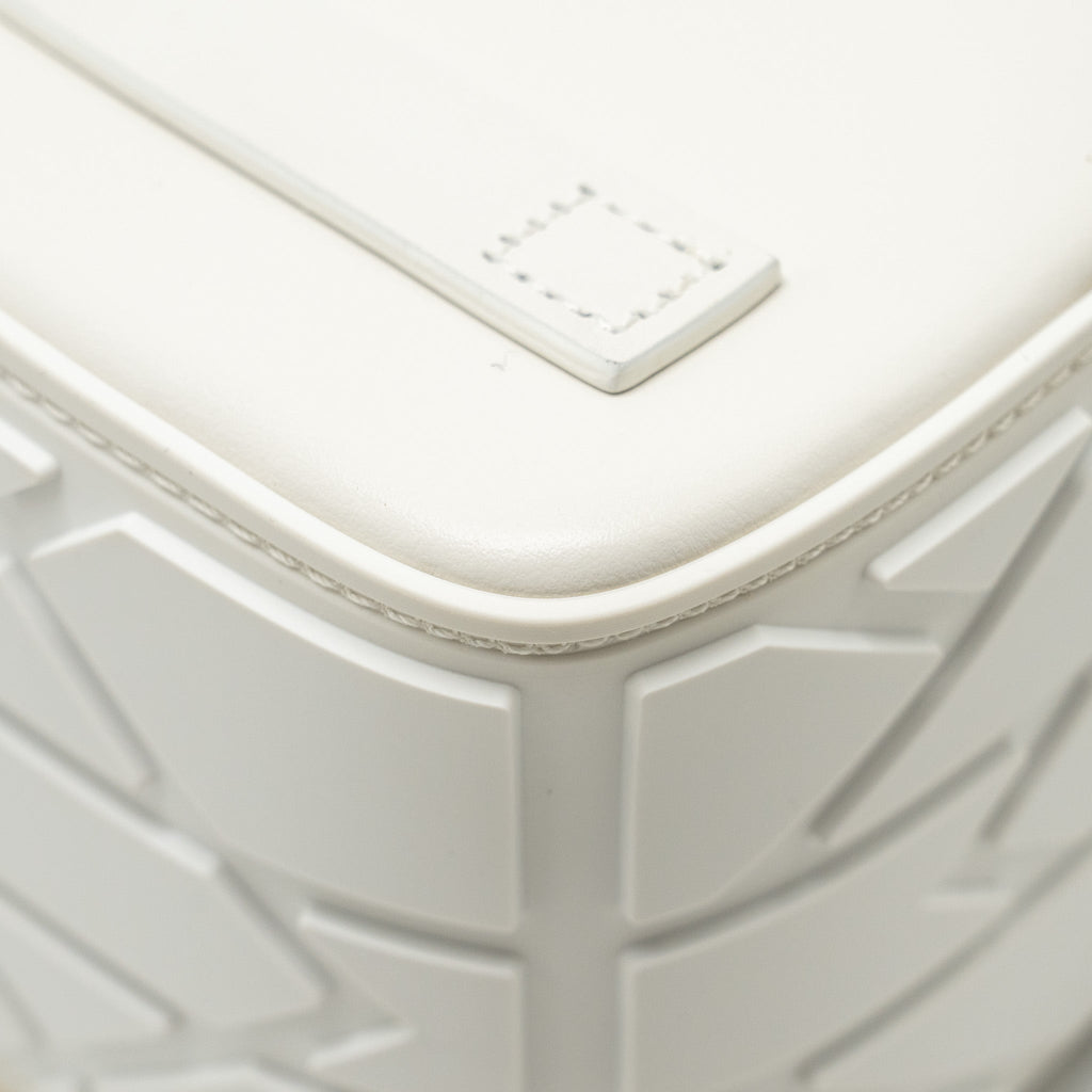 DIOR SMALL DIORCAMP BAG CALFSKIN WHITE LGHW