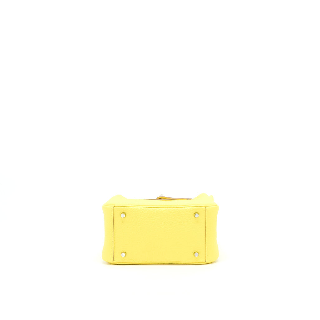 HERMES MINI LINDY CLEMENCE 9R LIME SHW