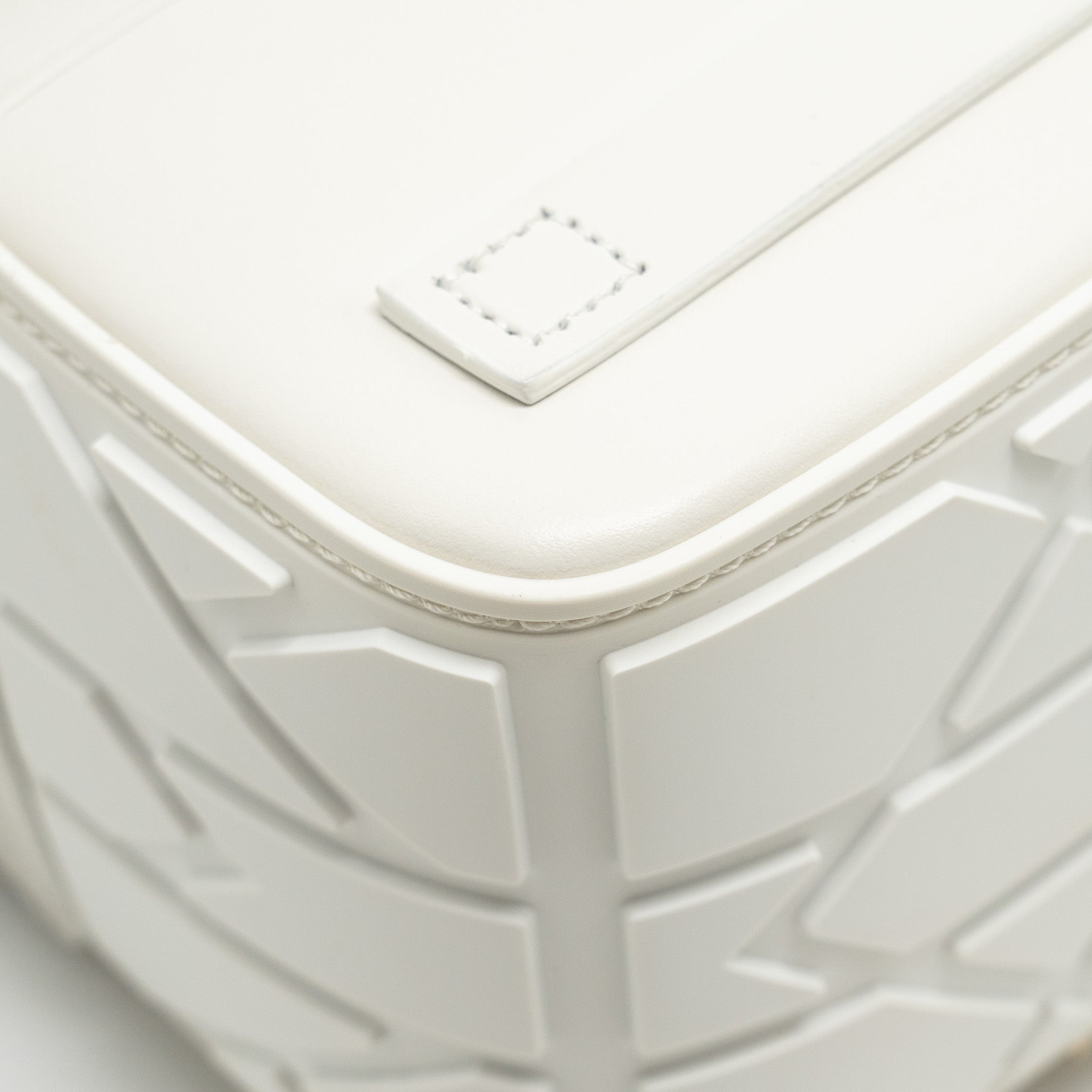 DIOR SMALL DIORCAMP BAG CALFSKIN WHITE LGHW