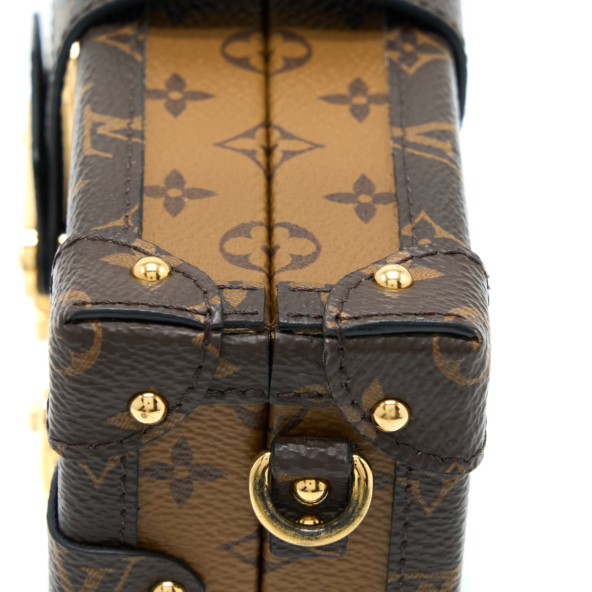LOUIS VUITTON PETIT MALLE MONOGRAM REVERSE CANVAS GHW