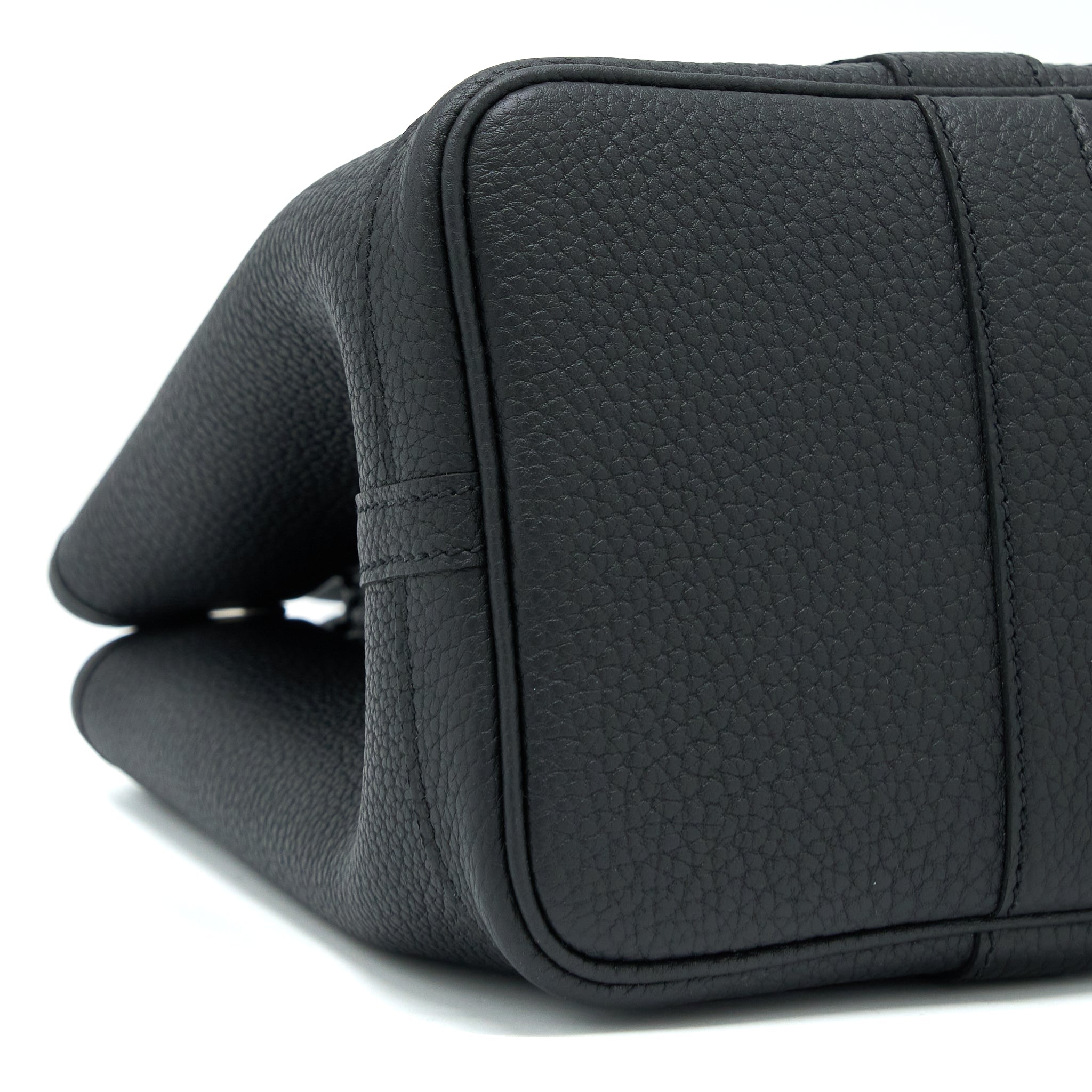 HERMES GARDEN PARTY 30 NEGONDA BLACK SHW