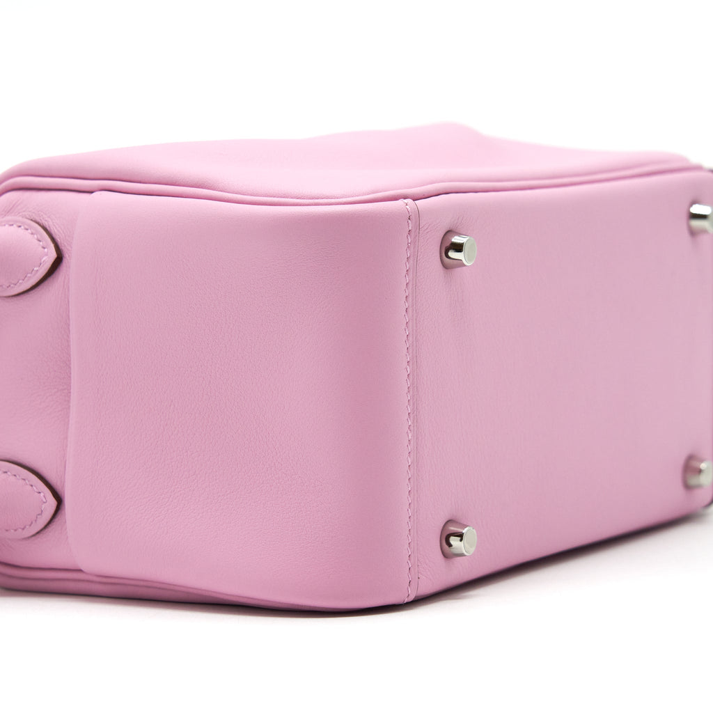 HERMES MINI LINDY SWIFT X9 MAUVE SYLVESTRE SHW